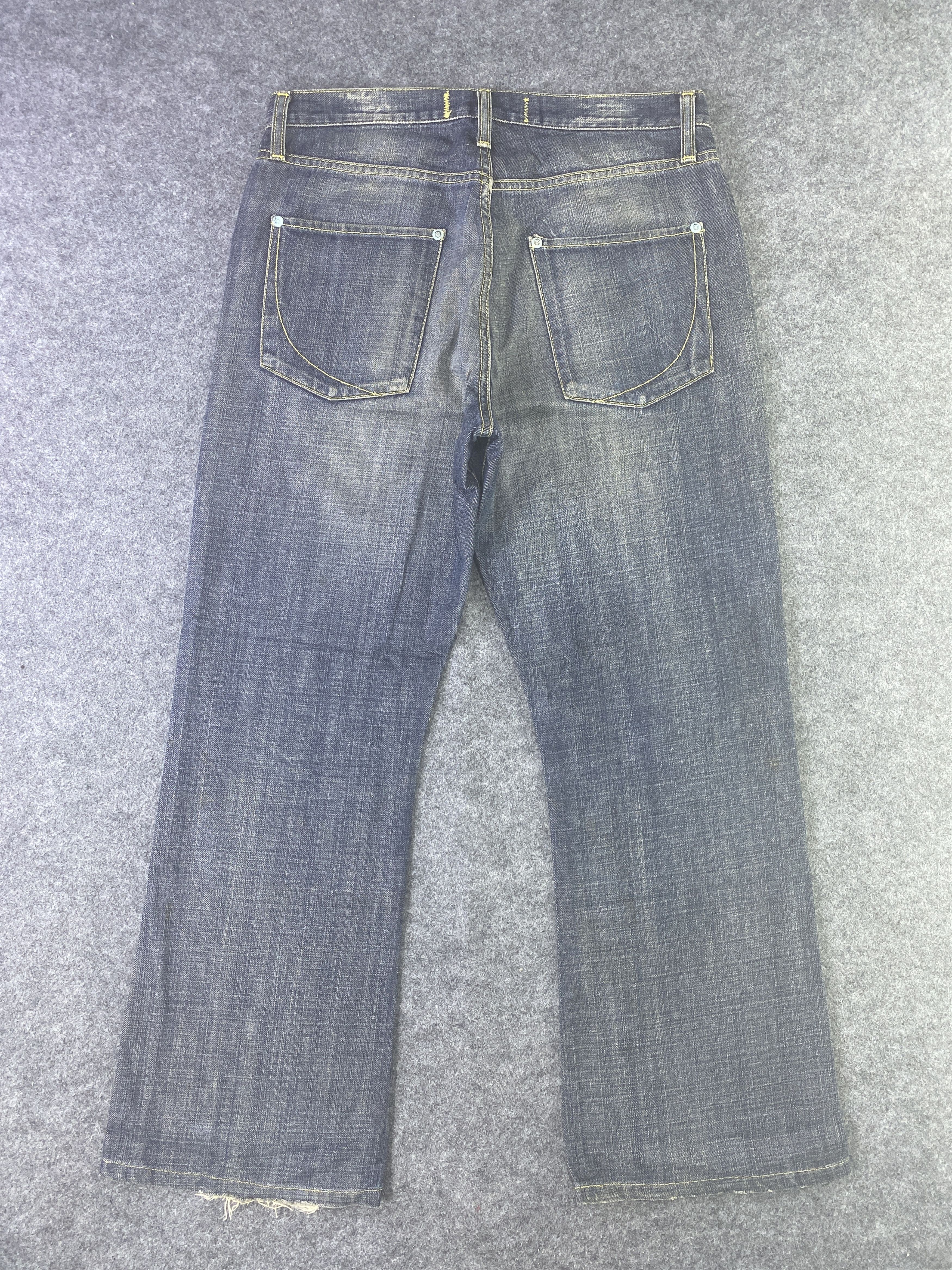 Japanese Brand Paper Denim & Cloth Wash Denim - J921 Size US 32 / EU 48 - 3 Thumbnail