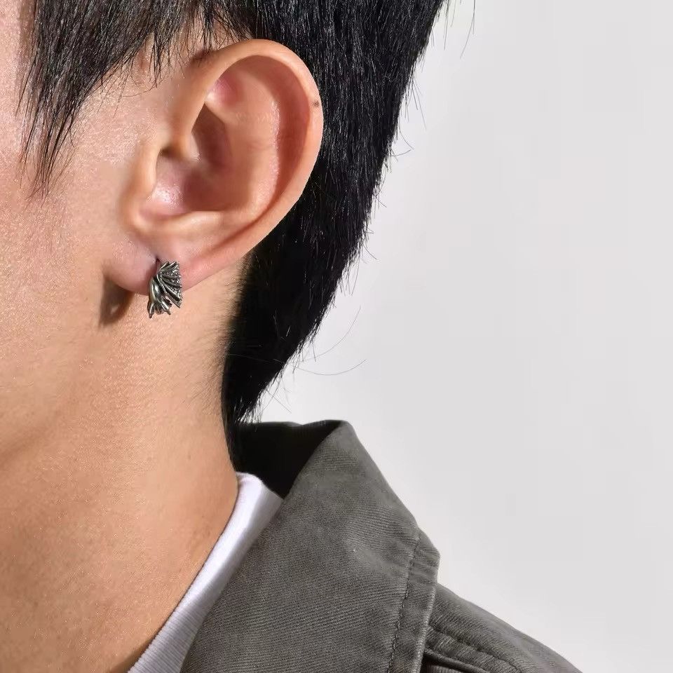 Jewelry × Vintage Gothic Wings Shaped Earrings Size ONE SIZE - 2 Thumbnail