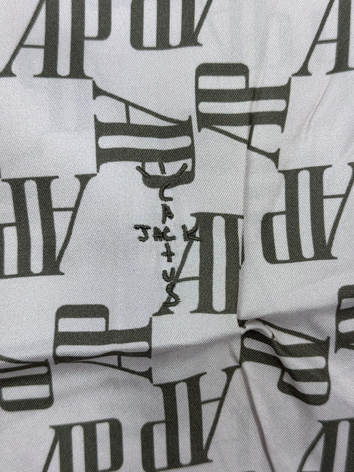 Audemars Piguet × Travis Scott LOGO PRINT SILK PANTS Size US 34 / EU 50 - 6 Thumbnail