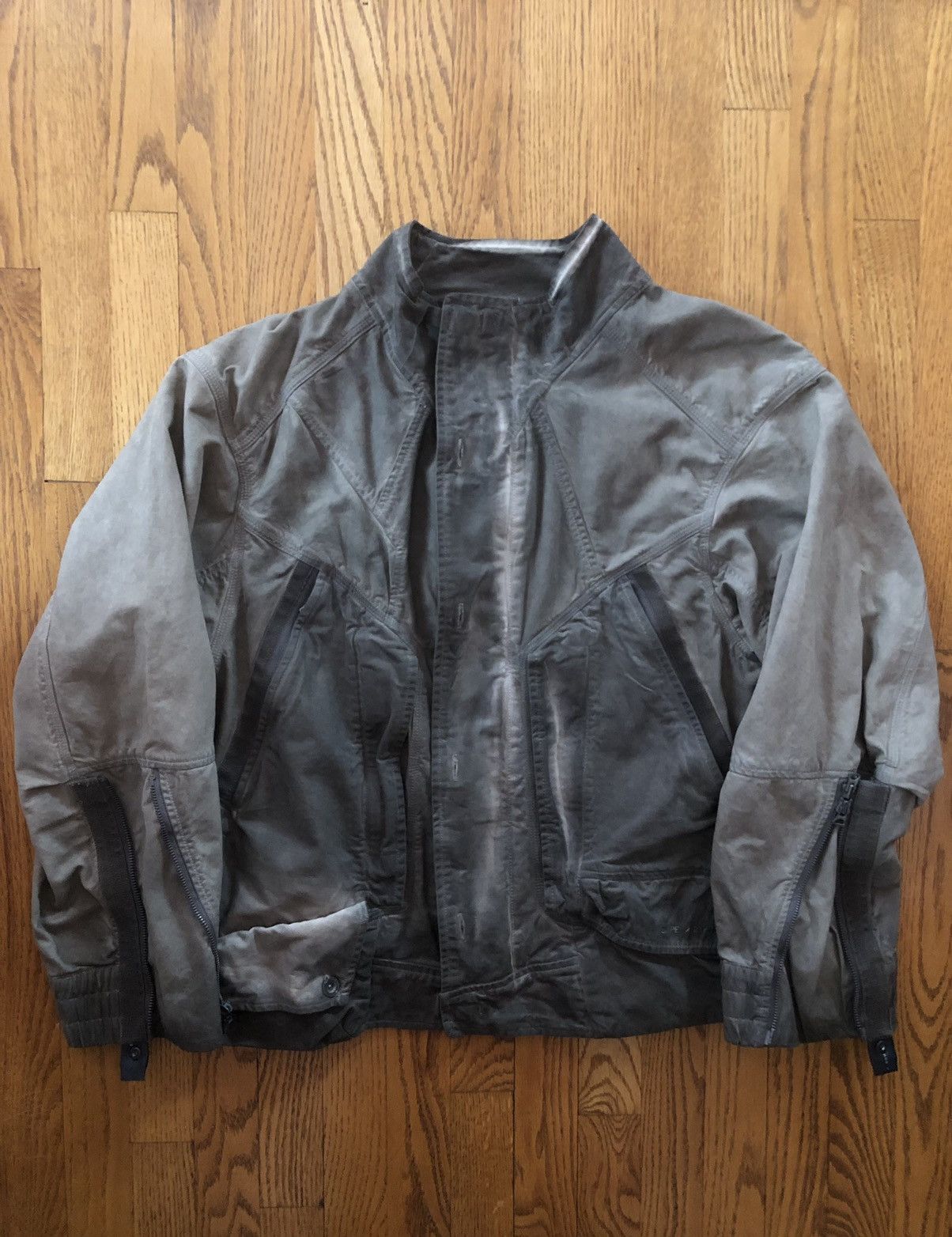 image of Hamcus Ics/gpc Denim Jacket Desert Sage, Men's (Size Medium)