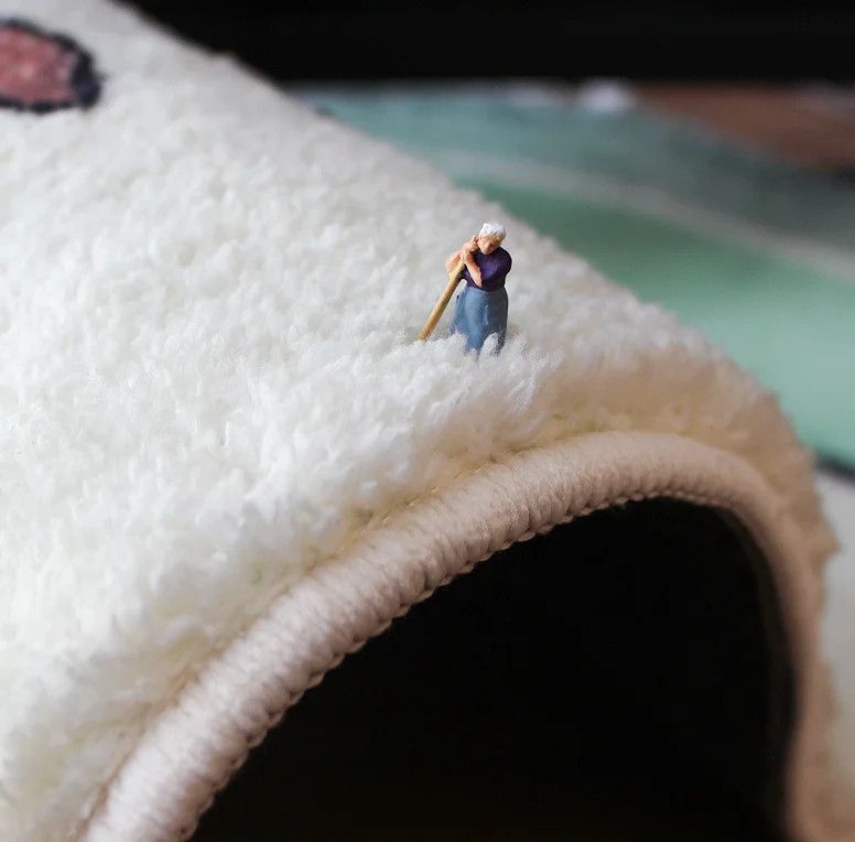 Japanese Brand × Vintage Creative Humanoid Rug Size ONE SIZE - 4 Thumbnail