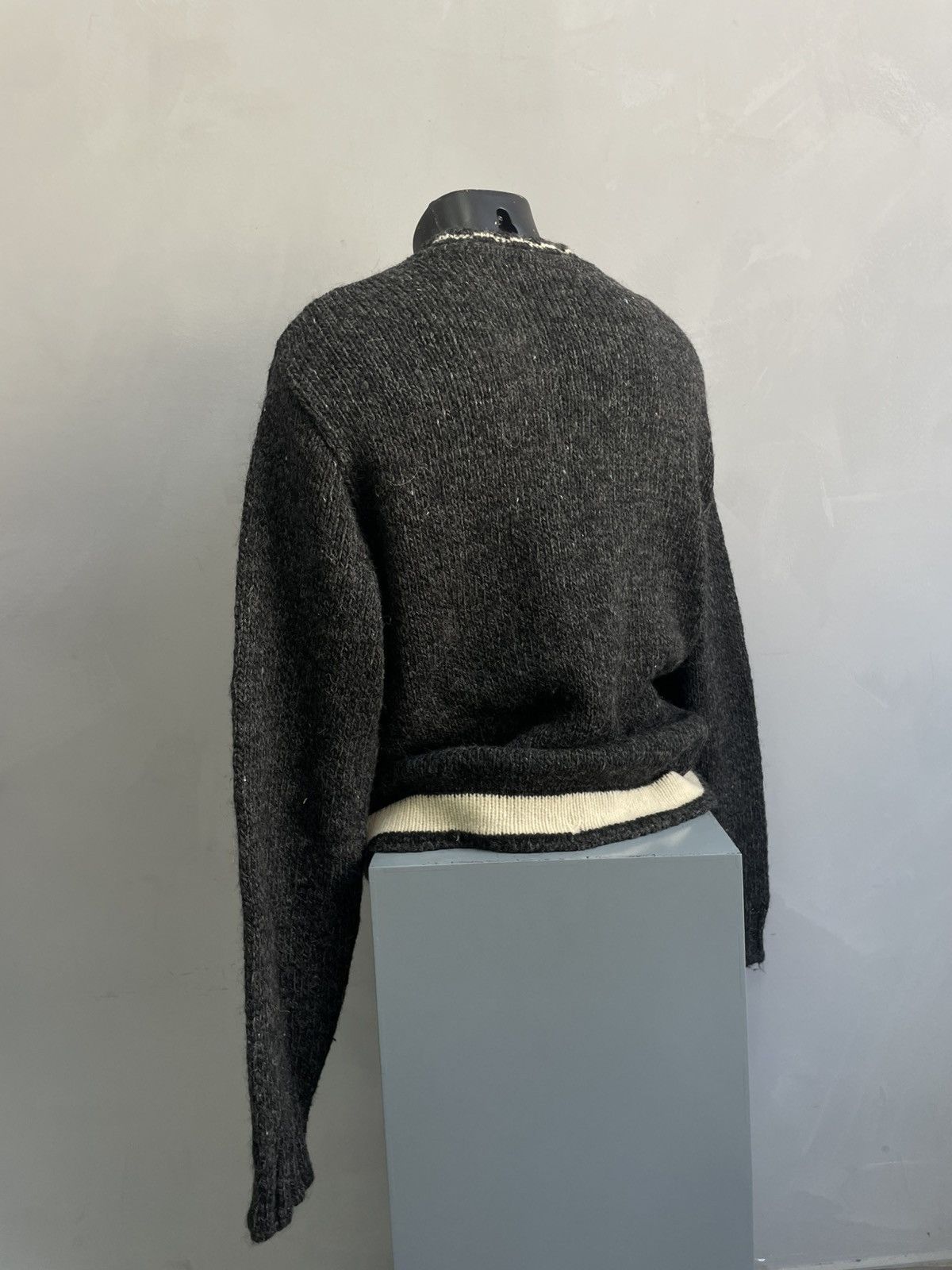 Dolce & Gabbana Rare wool Dolce gabbana big logo sweater y2k japanese Size US XL / EU 56 / 4 - 8 Thumbnail