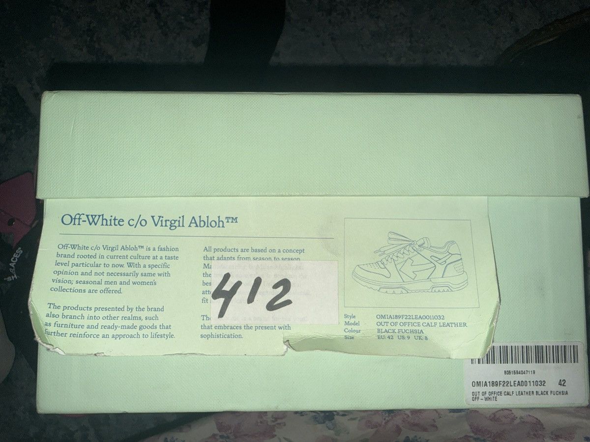 Off-White Off white OUT OF OFFICE Size US 9.5 / EU 42-43 - 11 Thumbnail