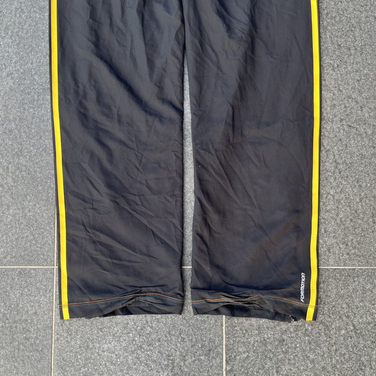 Adidas Adidas F50 Black Yellow Zipper Trackpant Size US 33 - 10 Thumbnail