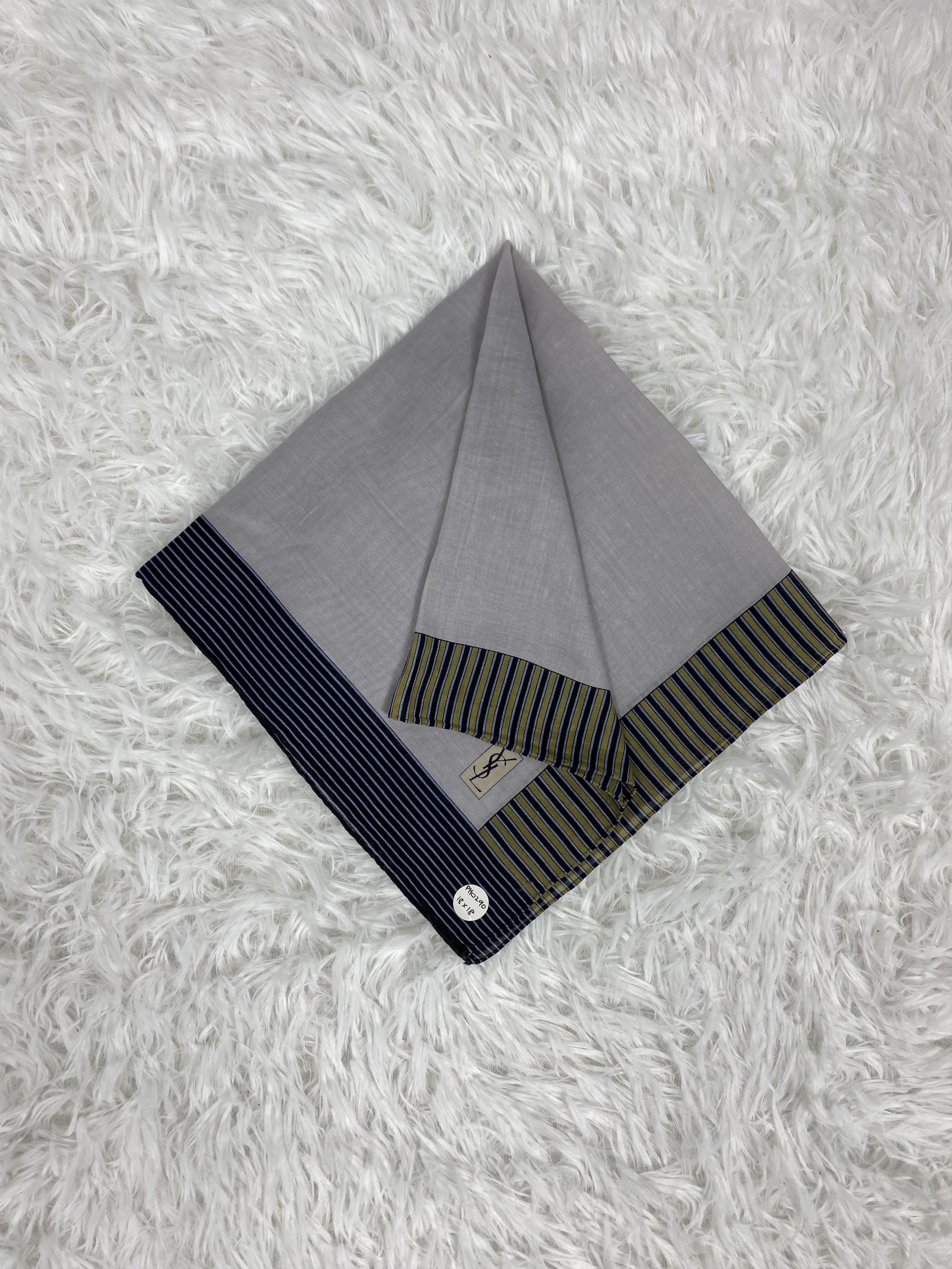 Vintage × Yves Saint Laurent Vintage Yves Saint Laurent Handkerchief Neckerchief PH0290 Size ONE SIZE - 1 Thumbnail