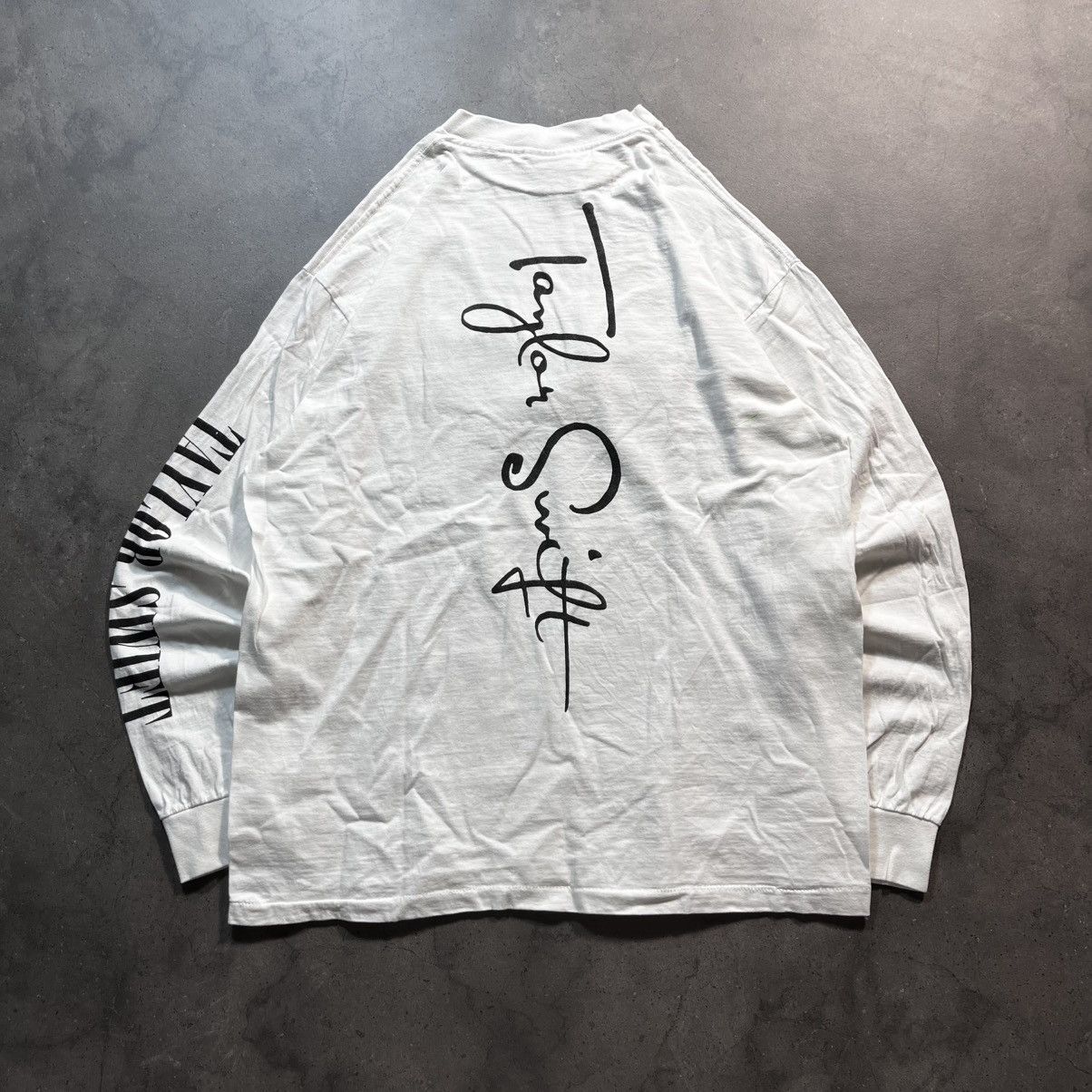 Band Tees Vintage 2000s Taylor Swift The Eras Tour Longsleeve Tee Size US XL / EU 56 / 4 - 13 Thumbnail