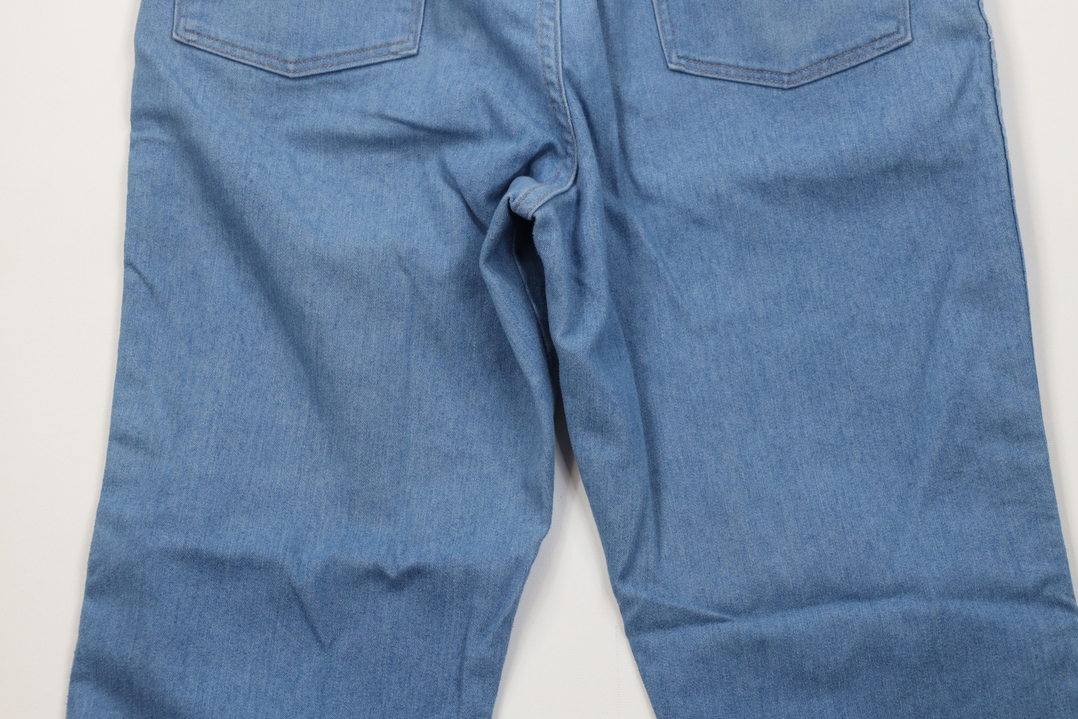 Wrangler Vintage 90s Wrangler Flared Wide Leg Denim Jeans Blue USA Size US 36 / EU 52 - 11 Thumbnail