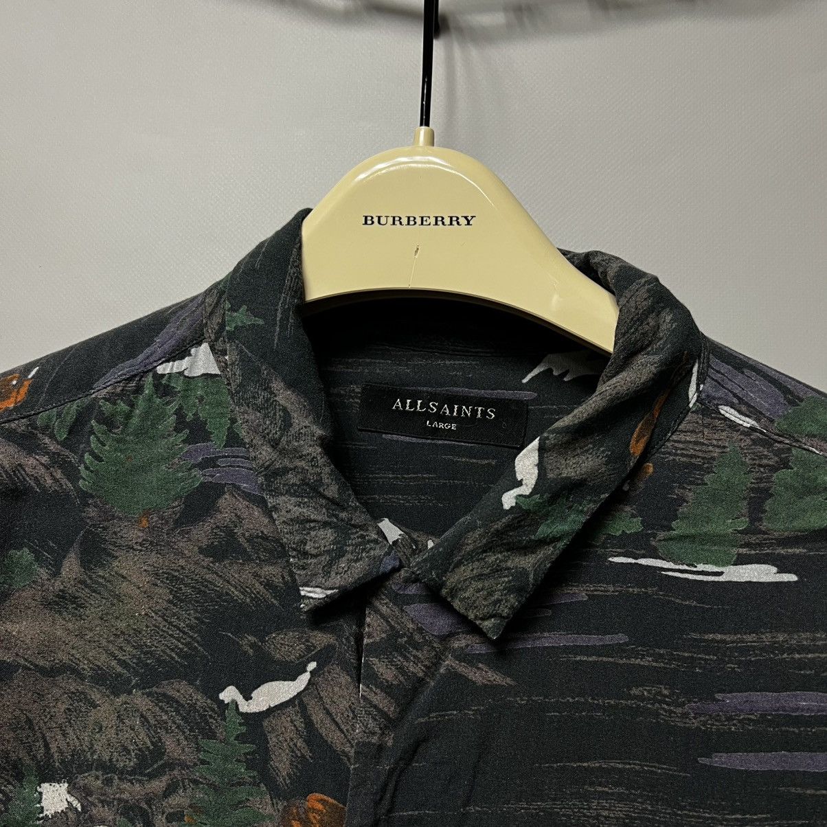 Allsaints Allsaints Redfern Landscape Poplin Shirt Outdoor Long Sleeve Size US L / EU 52-54 / 3 - 5 Thumbnail