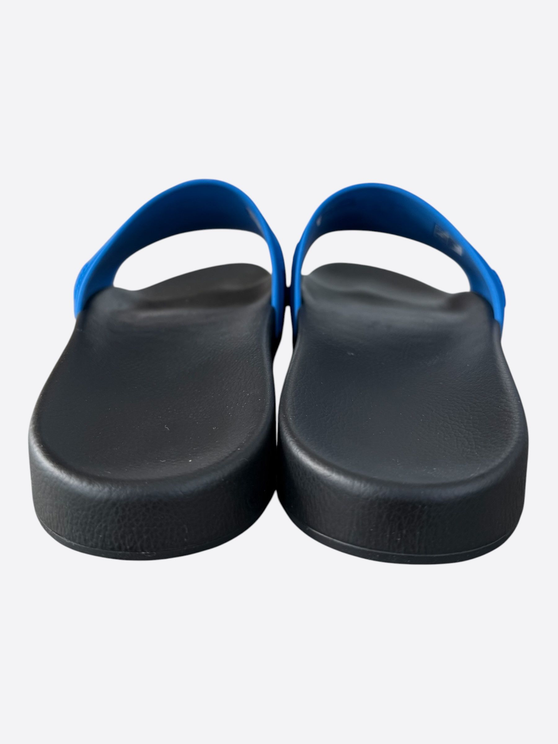 Amiri Amiri Blue & Black Bandana Chain Slides Size US 14 / EU 47 - 4 Thumbnail
