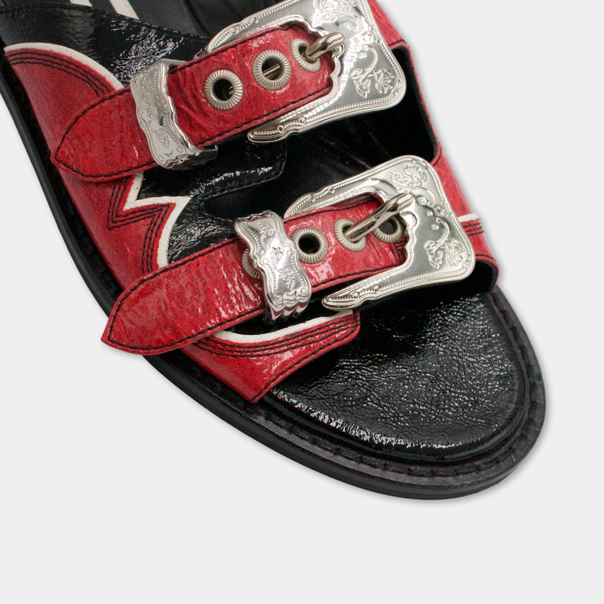 Alexander McQueen McQueen Buckle Sandals Size US 8 / IT 38 - 3 Thumbnail