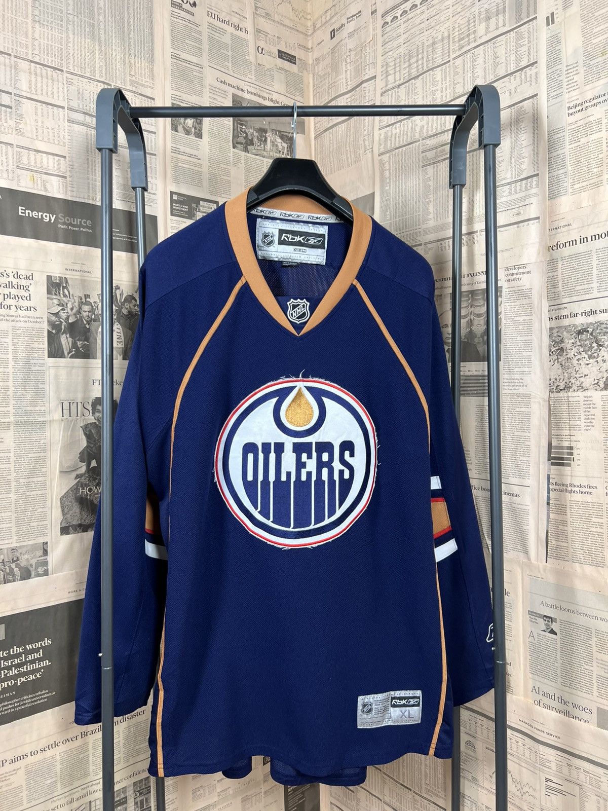 Reebok Reebok Edmonton Oilers Jersey Size US XL / EU 56 / 4 - 1 Thumbnail