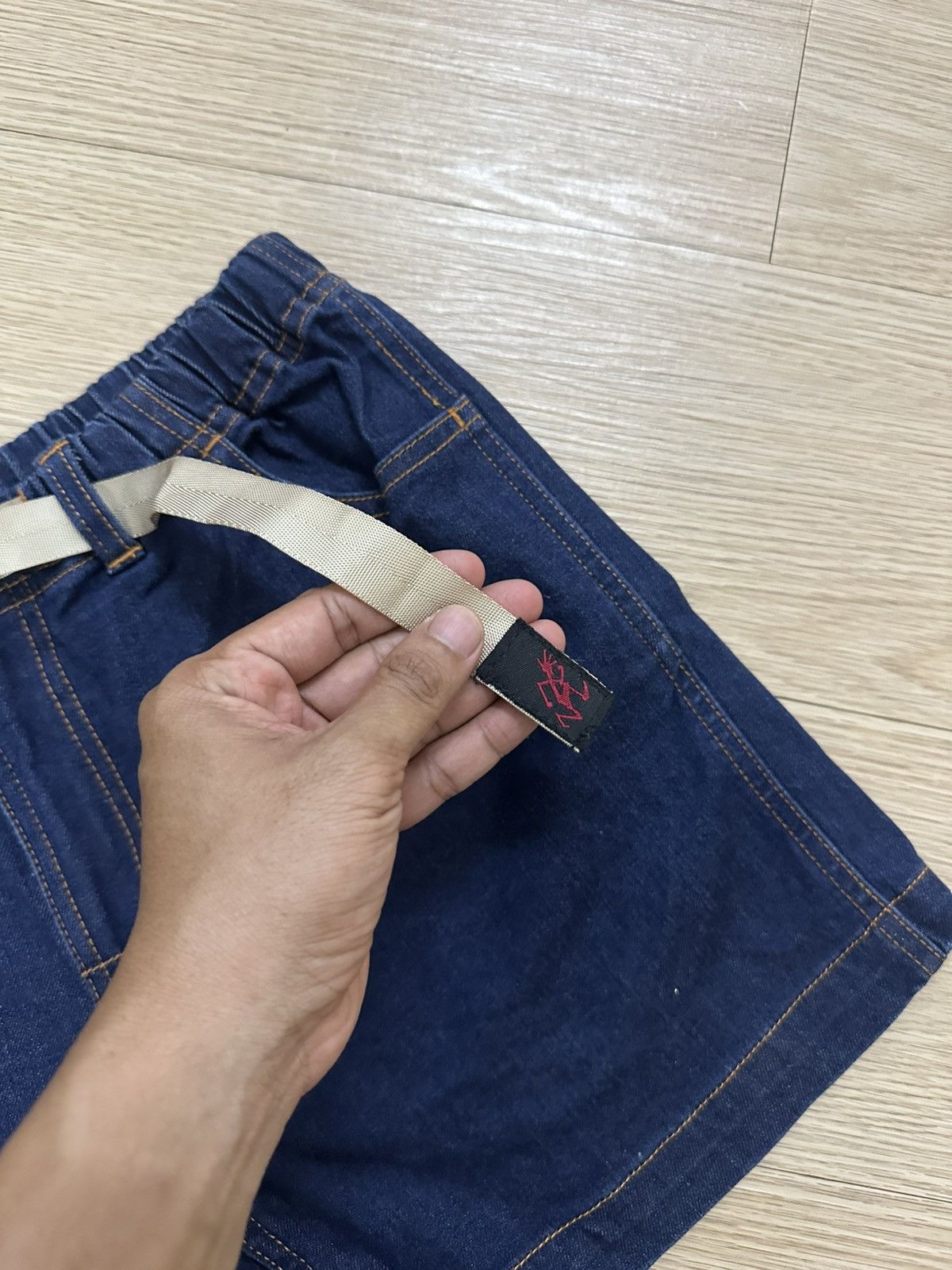 Beauty Beast × Gramicci Very Rare And Beautiful Gramicci Denim Hot Pants Size 30" / US 8 / IT 44 - 5 Thumbnail