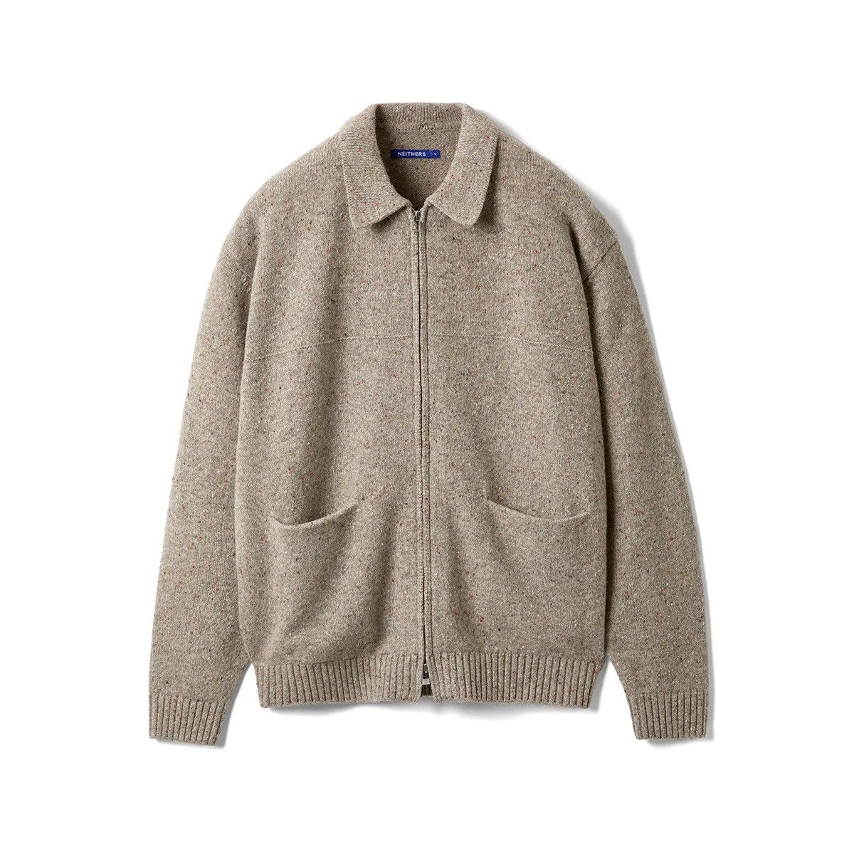 Other Neithers - Gardener Collar Neck Cardigan (Peanut) Size US M / EU 48-50 / 2 - 1 Thumbnail