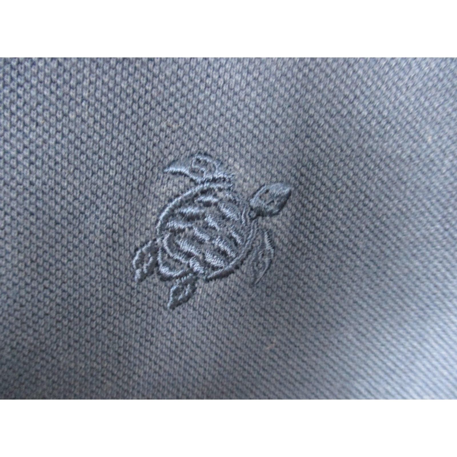 Vilebrequin Vilebrequin Polo Shirt Mens XL Navy Blue Comfort Fit Embroidered Turtle Casual Classic Shirt Size US XL / EU 56 / 4 - 3 Thumbnail