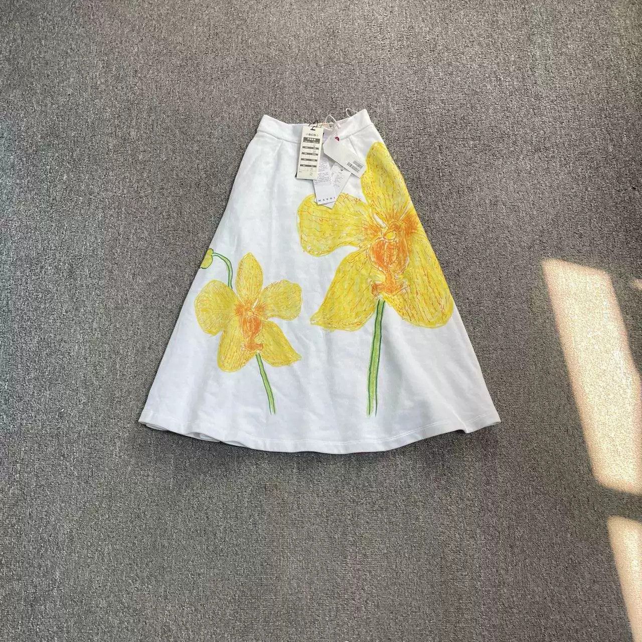 Marni MARNI Floral Skirt Size 36" / US 14 / IT 50 - 1 Thumbnail