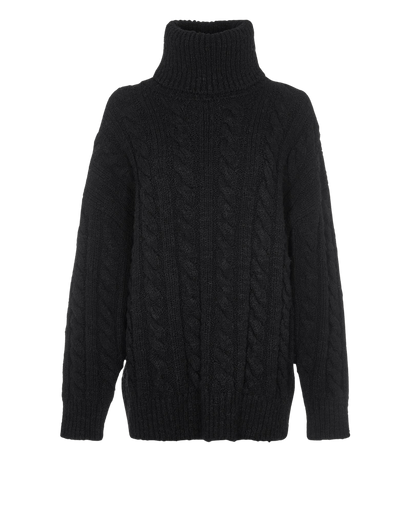 Dolce & Gabbana o1y0925 Turtleneck Sweater in Black Size XS / US 0-2 / IT 36-38 - 1 Thumbnail