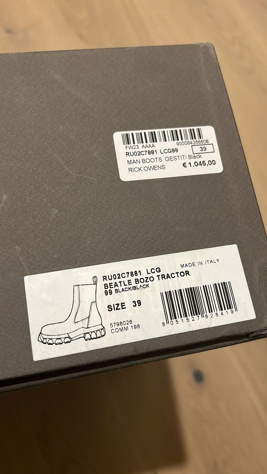 Rick Owens Rick Owens Bozo Boots Size US 7 / EU 40 - 6 Thumbnail