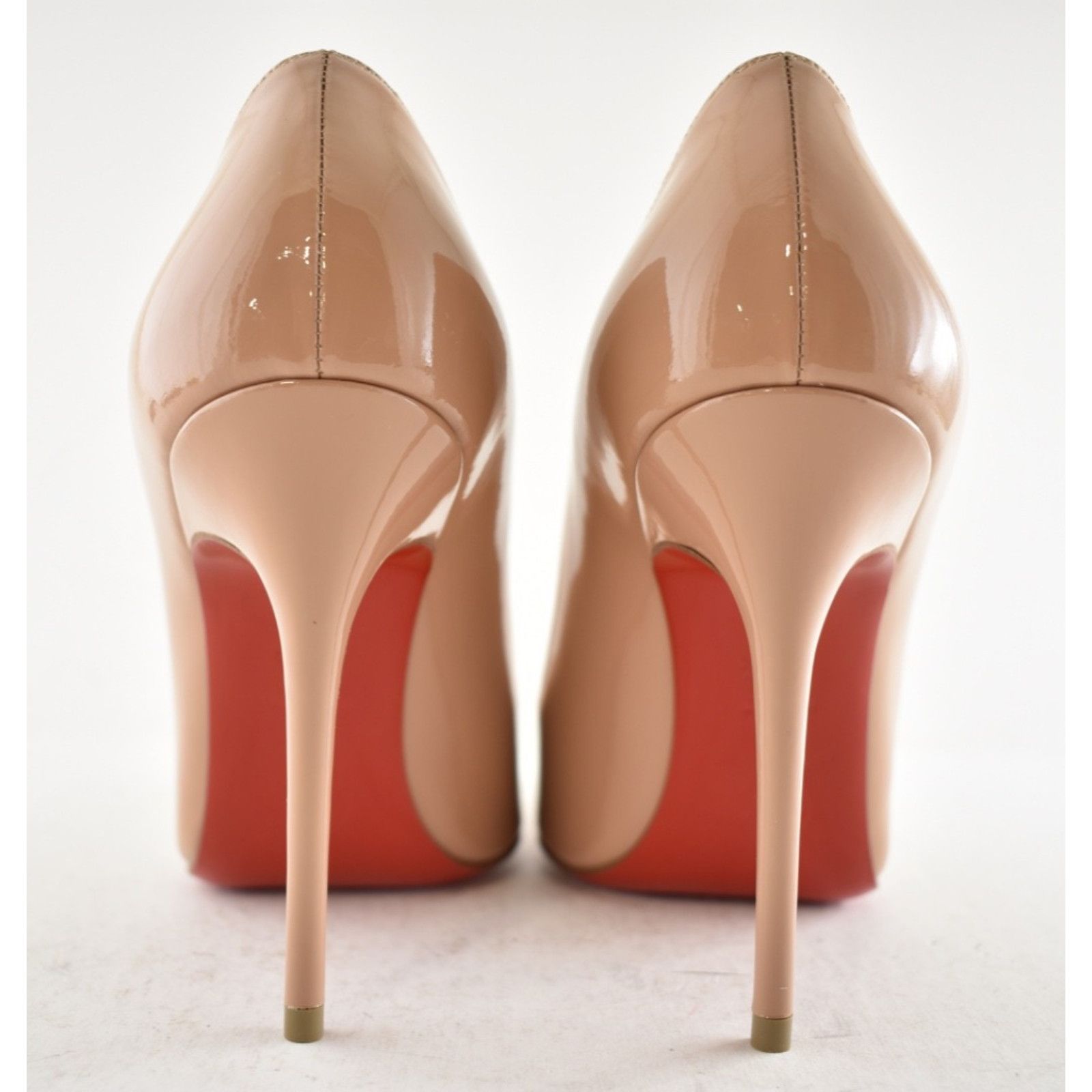 Christian Louboutin Christian Louboutin Decollete 554 100 Patent Nude 6248 Size US 6.5 / IT 36.5 - 13 Thumbnail