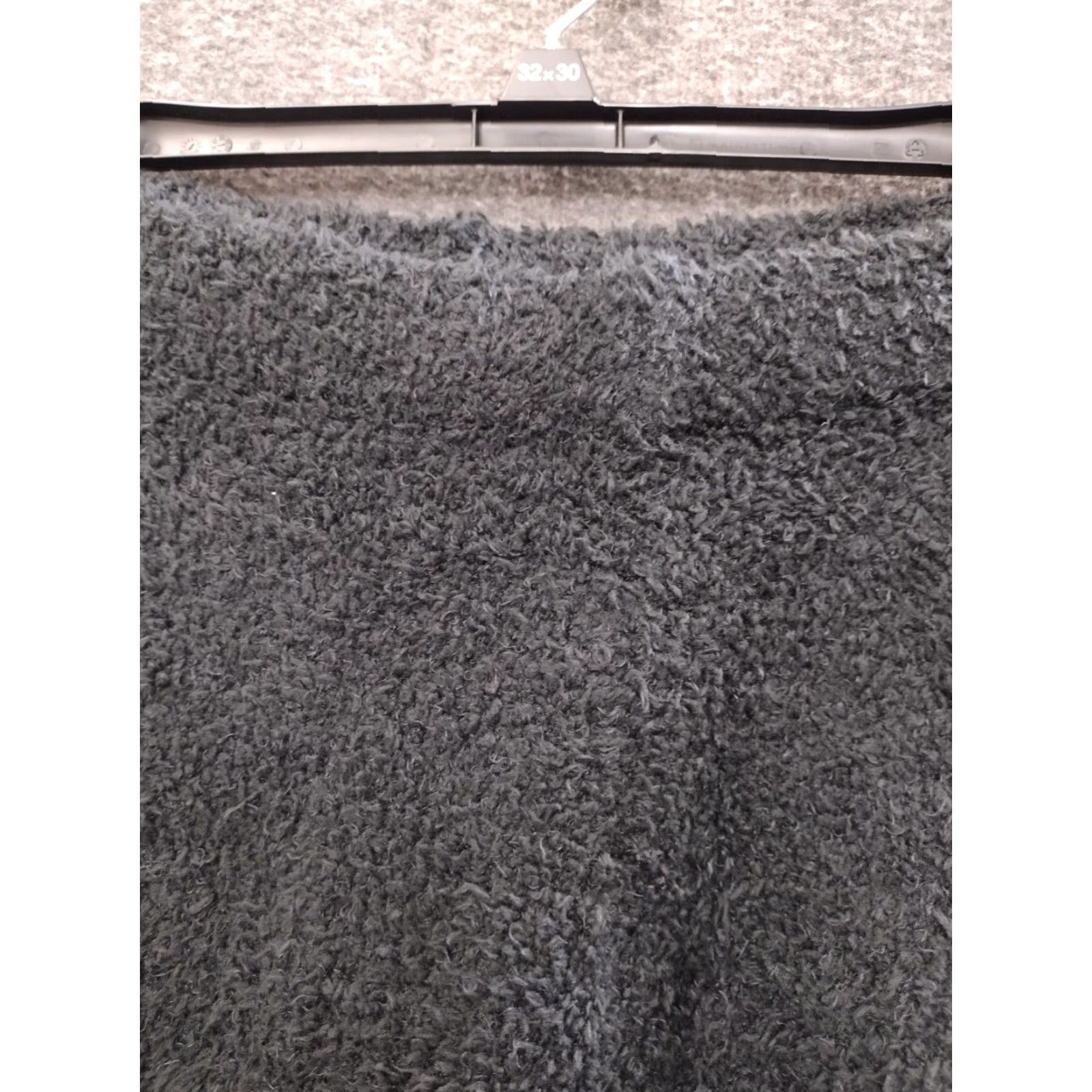 SKIMS SKIMS Onyx Cozy Knit Jogger Lounge Pants 4X/5X Pockets High Rise Regular Fit Plus Pants Women Black Solid Size 40" / US 18 - 4 Thumbnail