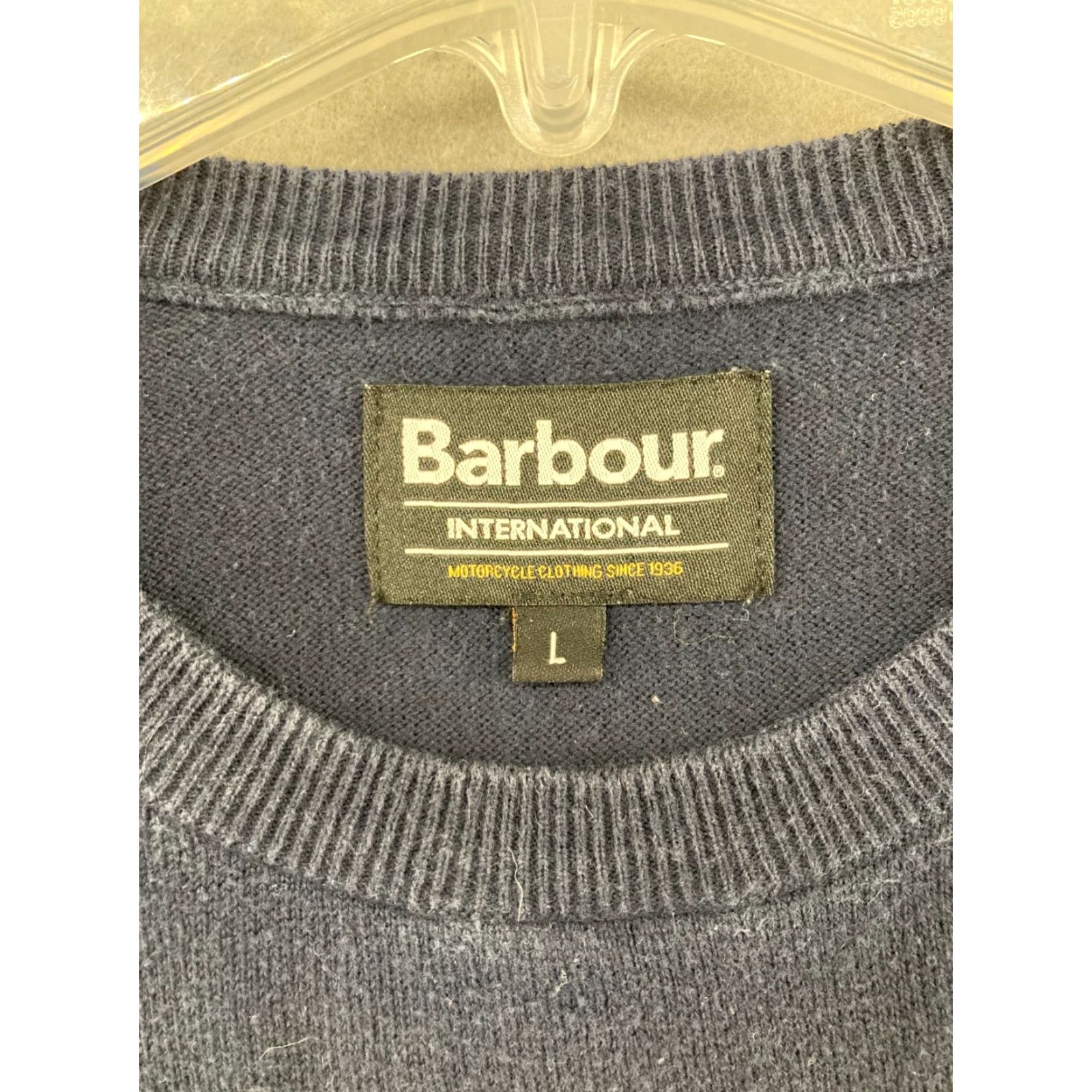 Barbour Barbour Mens Shirt Large Blue Long Sleeve Button-Up Knit Cotton Size US L / EU 52-54 / 3 - 6 Thumbnail
