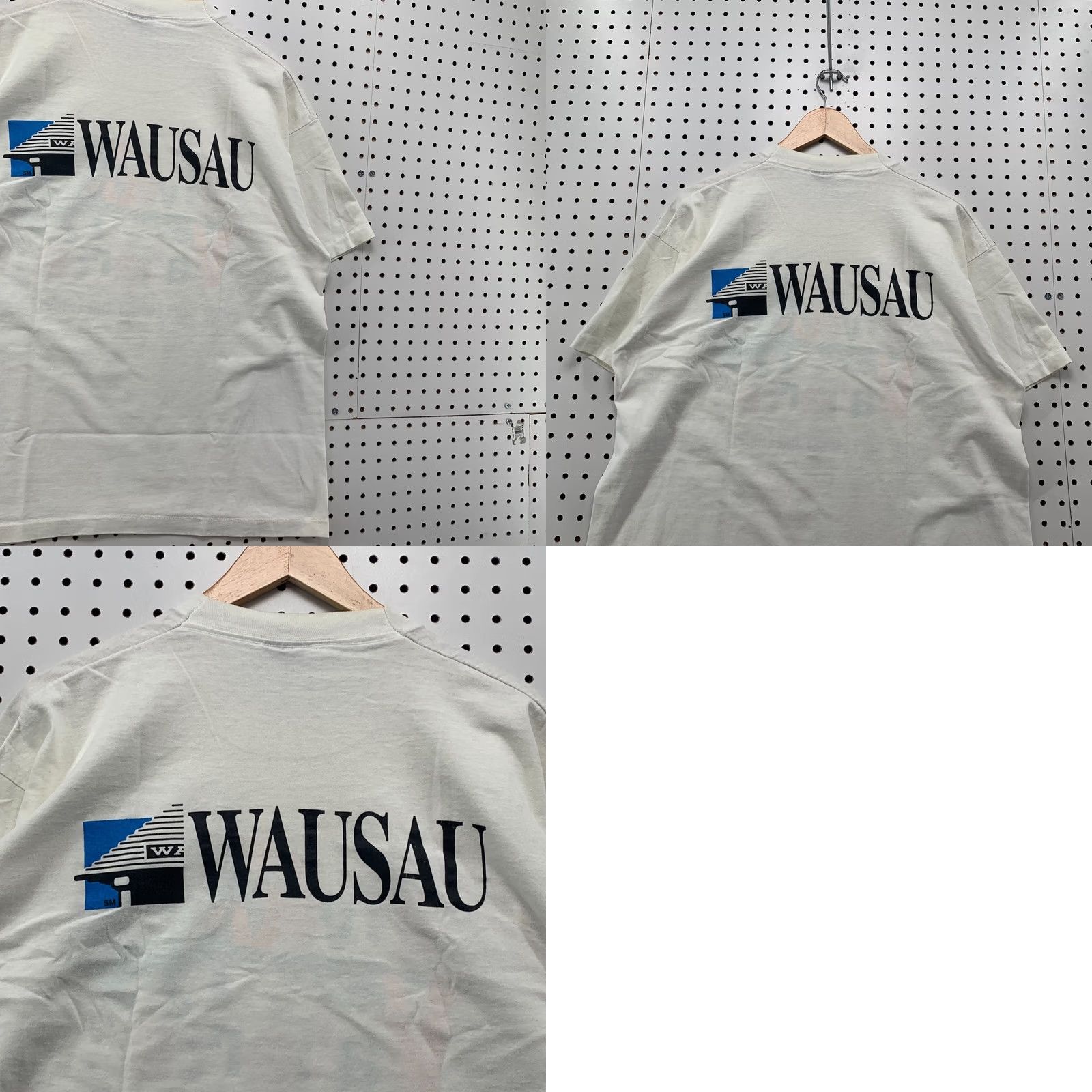 Fruit Of The Loom VINTAGE Wausau Shirt White 1994 Viva Vallarta Single Stitch Mens XL 23x28.5 T-Shirt Fruit of the Loom 90s Beach Size US XL / EU 56 / 4 - 11 Thumbnail