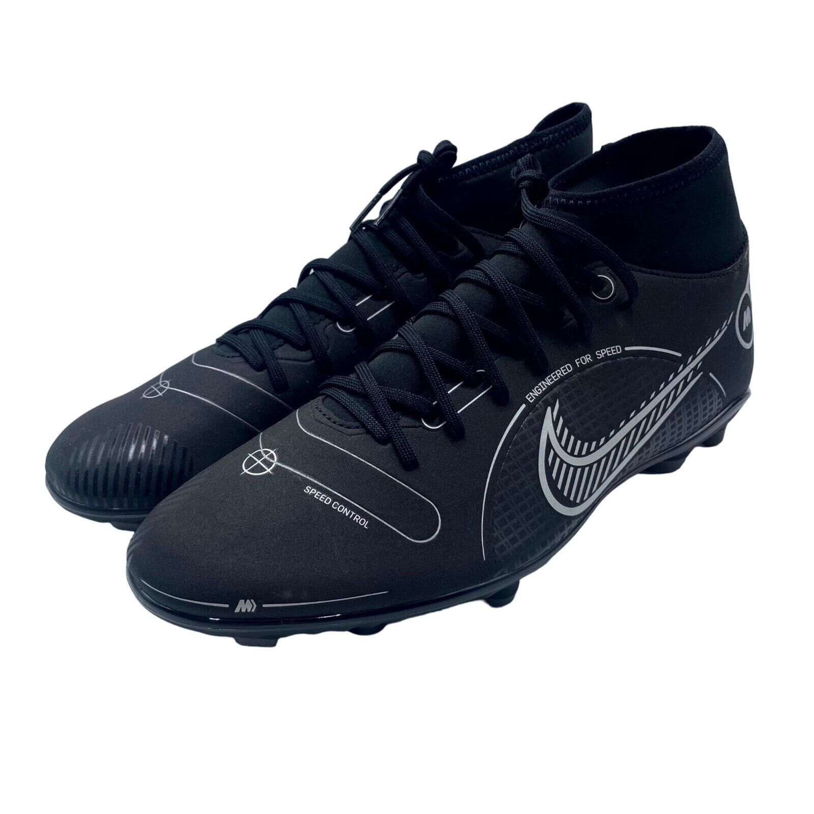 Nike NEW Nike Superfly 8 Club FG/MG Sneaker Black DJ2904-007 Mens Size US 11 / EU 44 - 1 Thumbnail