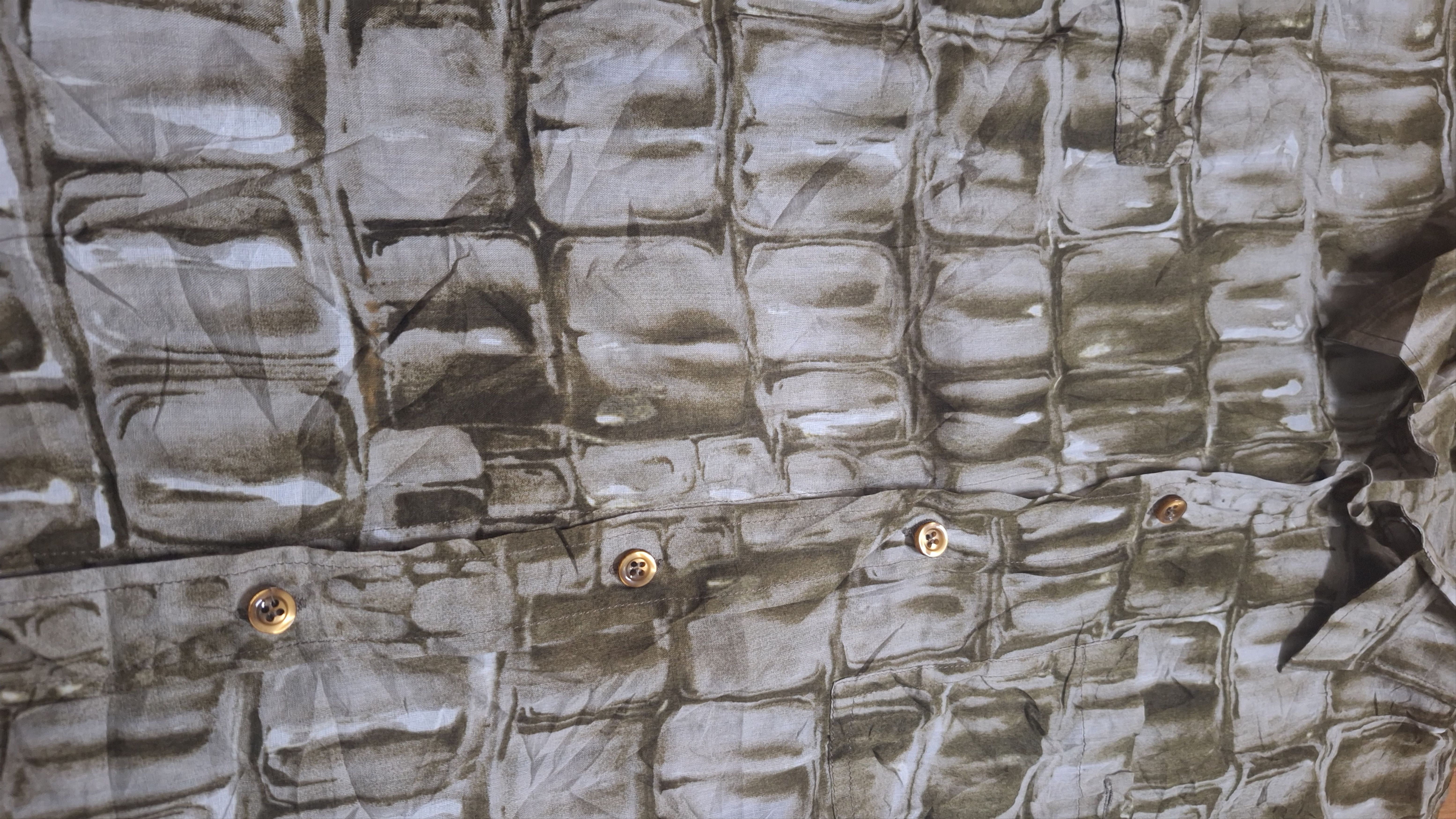 Kith × Versace Vintage Versace shirt button ups Crocodile Skin design Size US L / EU 52-54 / 3 - 4 Thumbnail