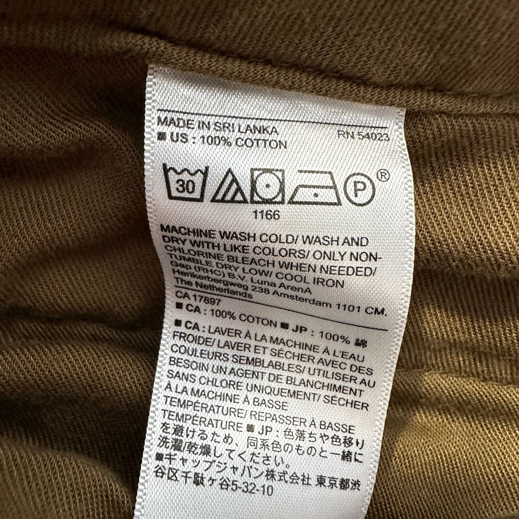 Banana Republic Banana Republic Cargo Pants Mens 36x34 Relaxed Fit Brown Size US 36 / EU 52 - 6 Thumbnail