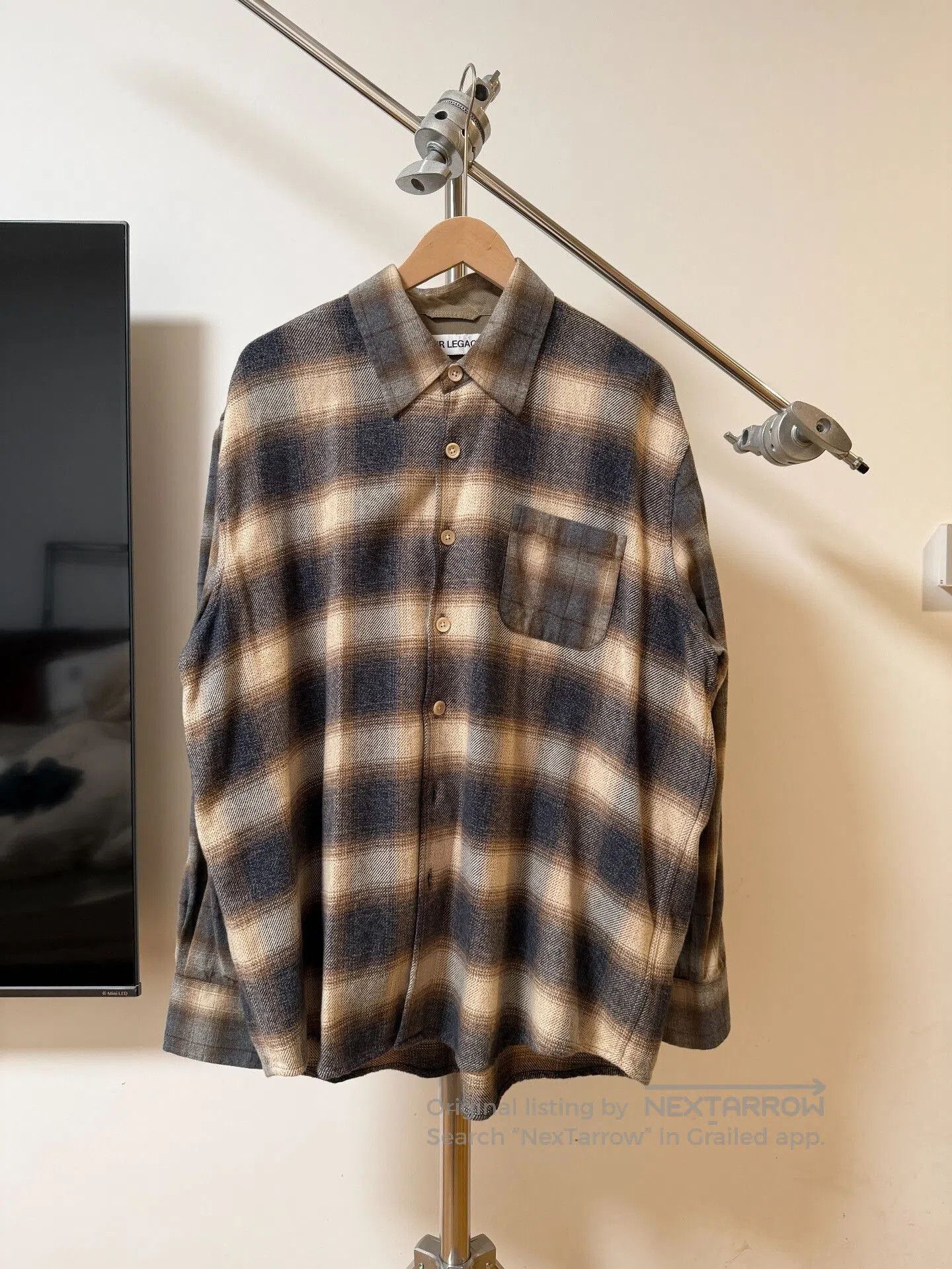 Our Legacy OUR LEGACY Above Lagger Flannel Shirt. Size US M / EU 48-50 / 2 - 1 Thumbnail