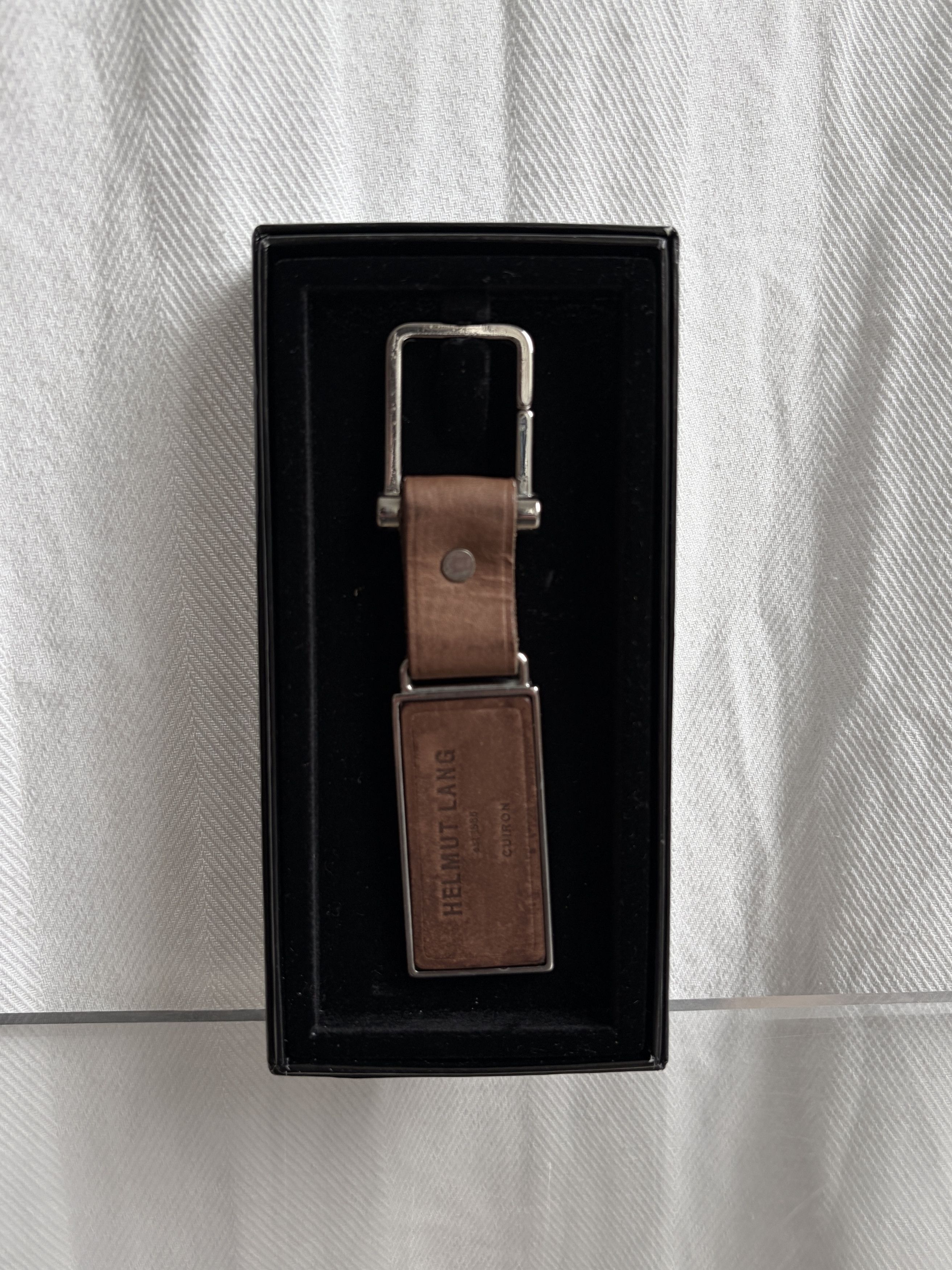 Helmut Lang 2000s Leather Key Chain Size ONE SIZE - 1 Thumbnail