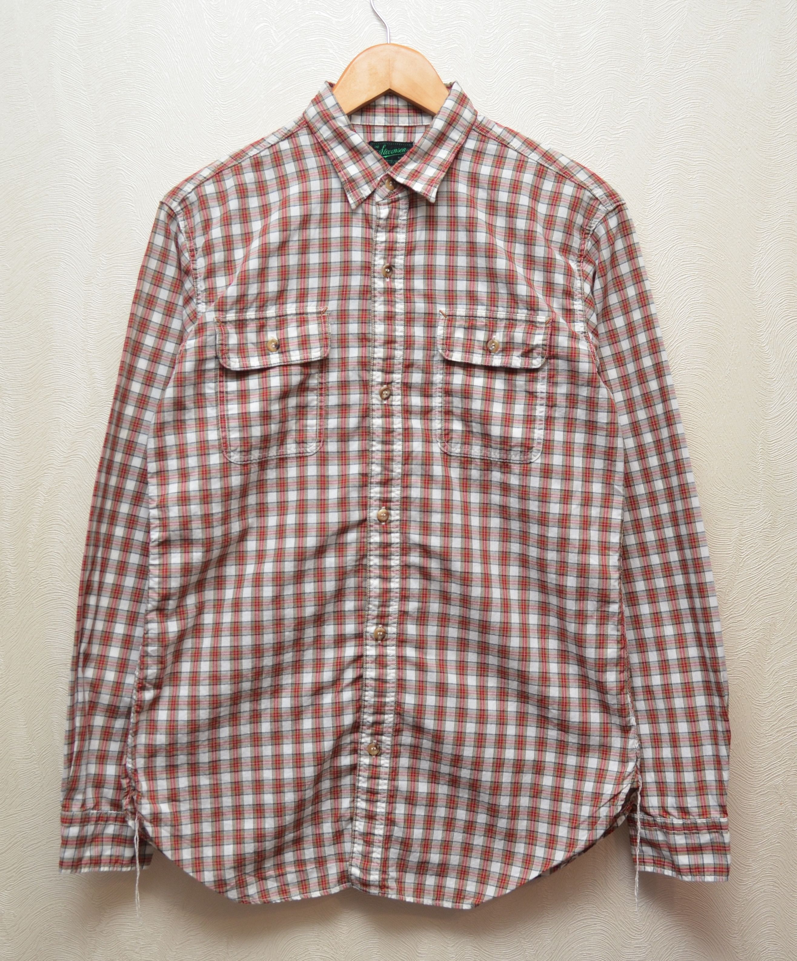 Japanese Brand × Stevenson Overall Co. Stevenson Overall Check Western Shirt Size S Size US S / EU 44-46 / 1 - 2 Thumbnail