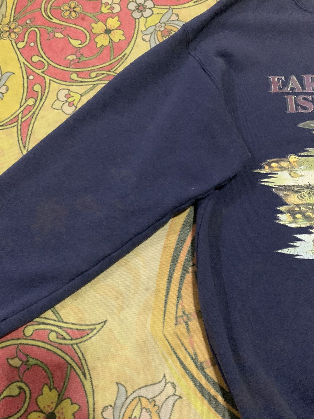 Japanese Brand Vtg Island Institute it's Healing Time on Earth David Brower Size US M / EU 48-50 / 2 - 12 Thumbnail