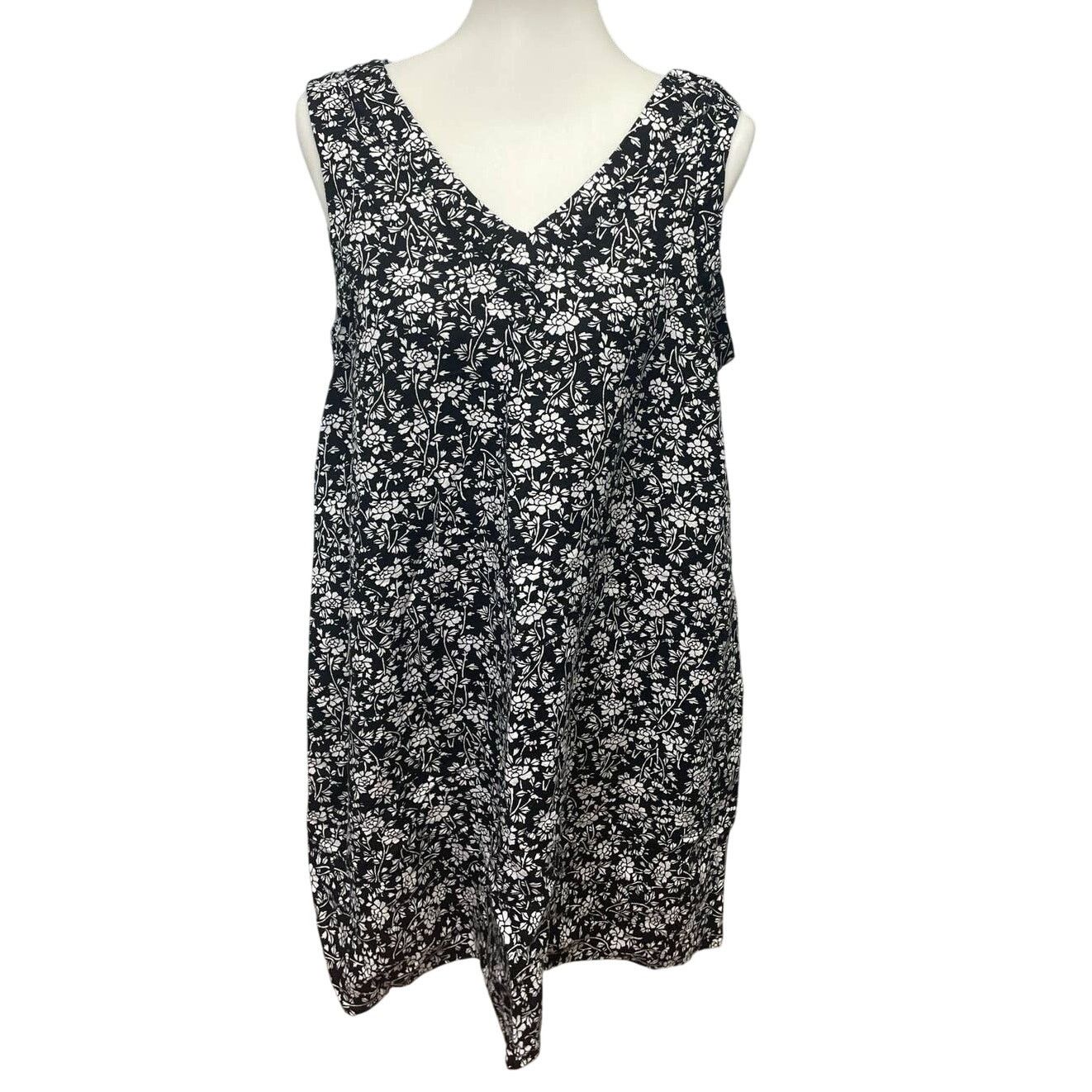 Loft LOFT Womens Medium Sleeveless Linen Viscose Blend Dress Size M / US 6-8 / IT 42-44 - 1 Thumbnail