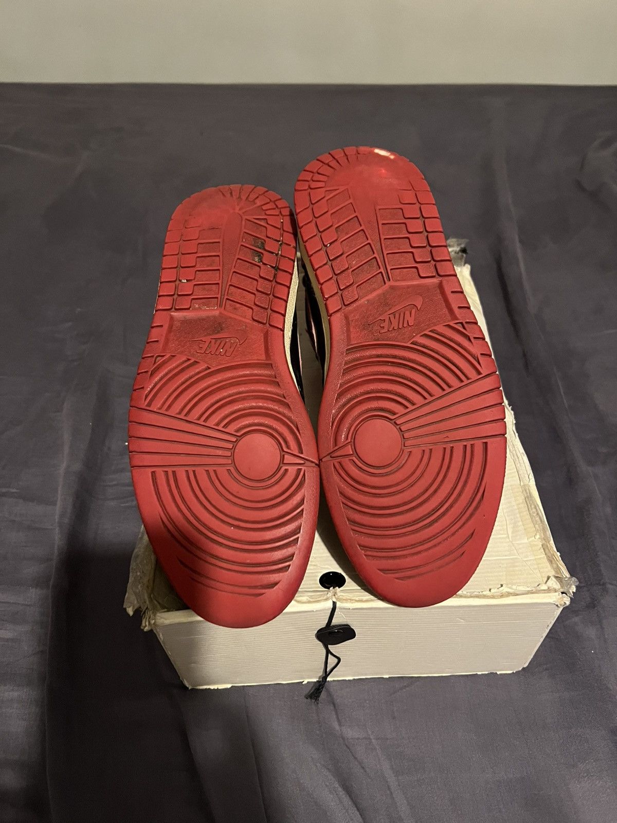 Jordan Brand Nike Air Jordan 1 Bred 1994 size UK 8.5 US 9.5 Size US 9.5 / EU 42-43 - 8 Thumbnail
