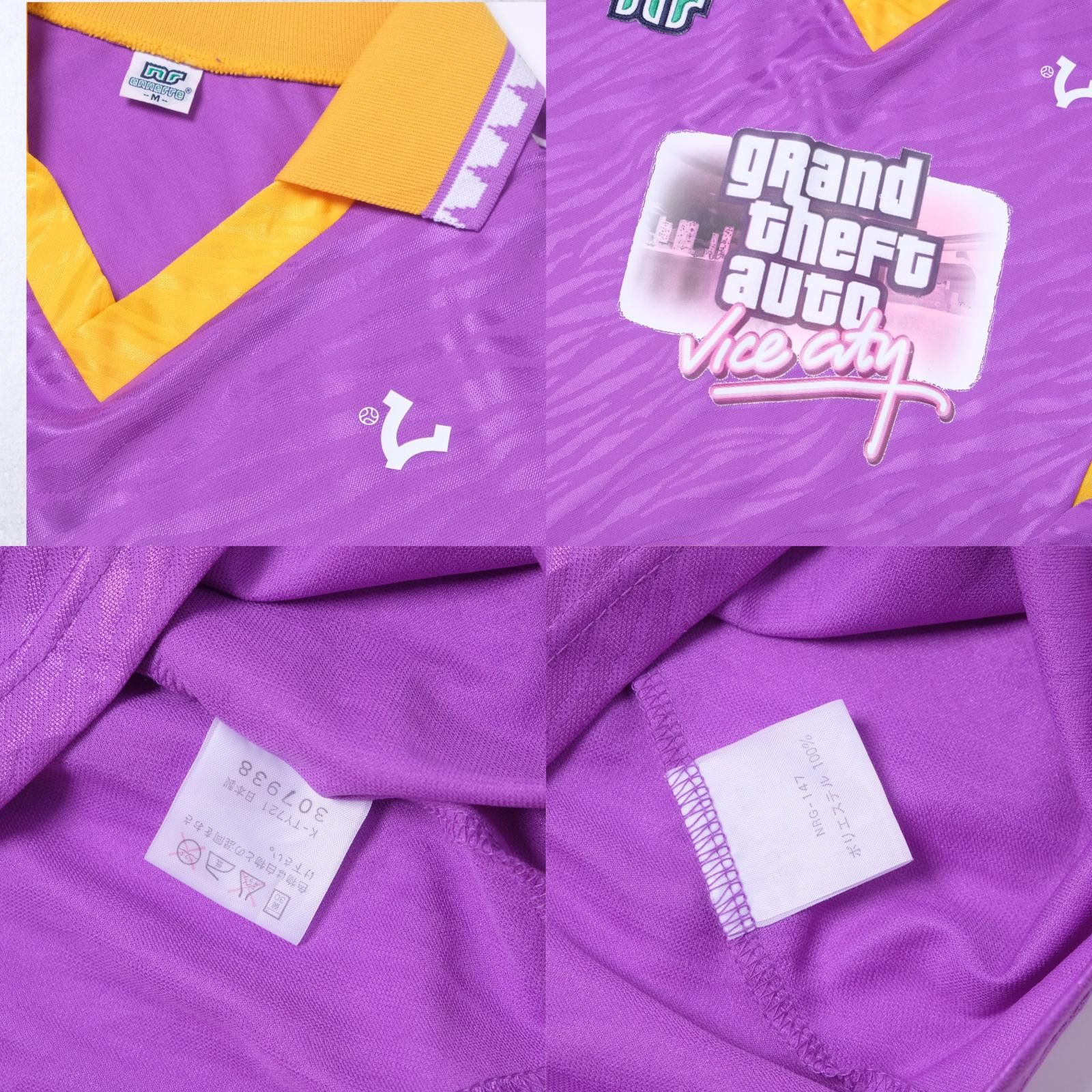 Other 1990s VICE Footbal Store Grand Theft Auto Football Shirt (L) Size US M / EU 48-50 / 2 - 7 Thumbnail