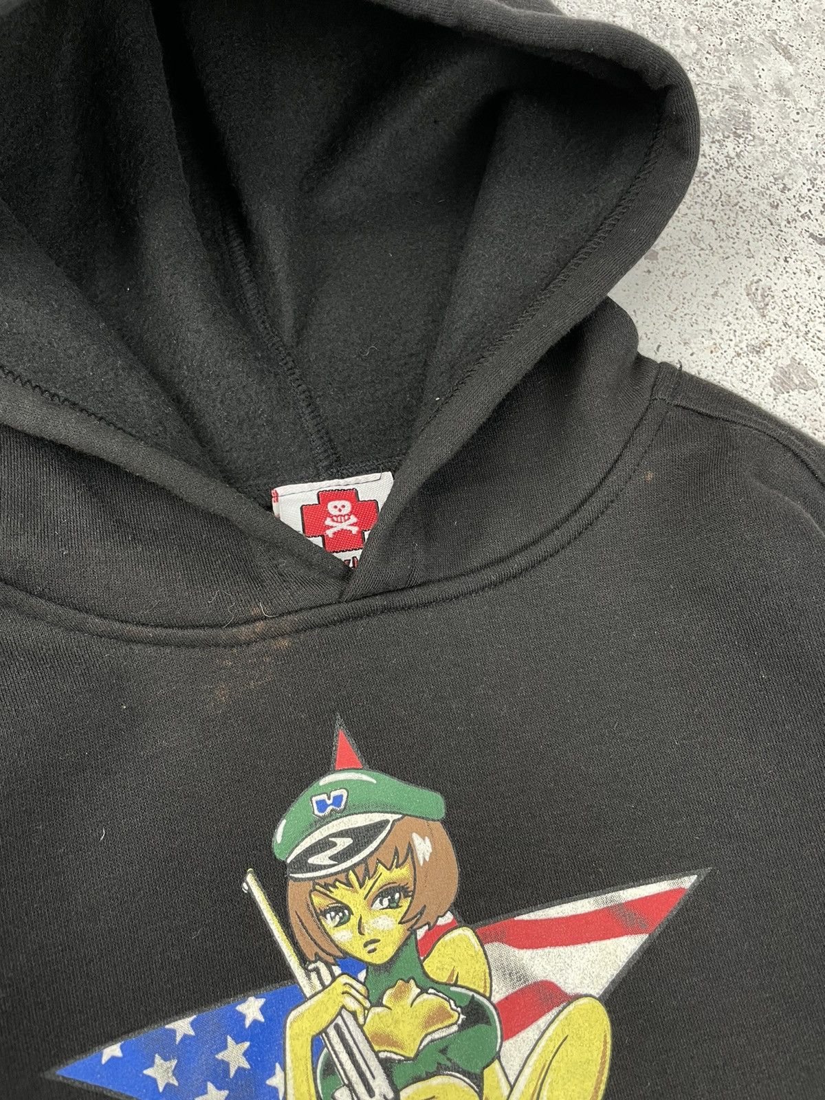 Hook-Ups × Vintage Vintage Hook-Ups Logo Hoodie Black Size US S / EU 44-46 / 1 - 8 Thumbnail