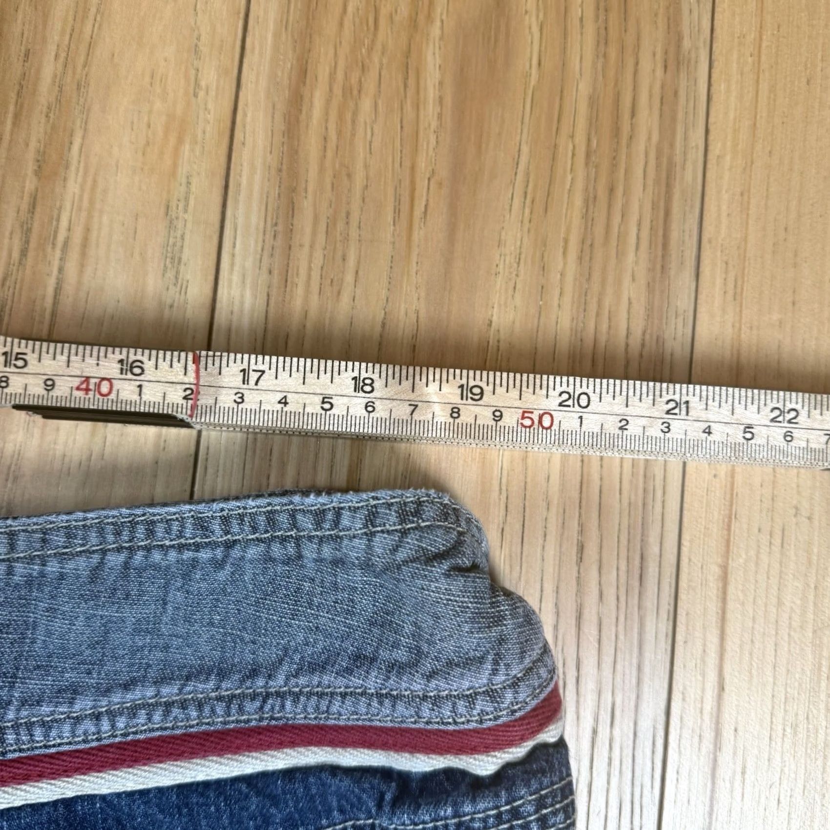 Polo Ralph Lauren VINTAGE Polo Ralph Lauren Denim Cargo Jorts Shorts Jeans 2XL 38 Medium Wash Blue Mens Jeans Shirt Size US XXL / EU 58 / 5 - 6 Thumbnail