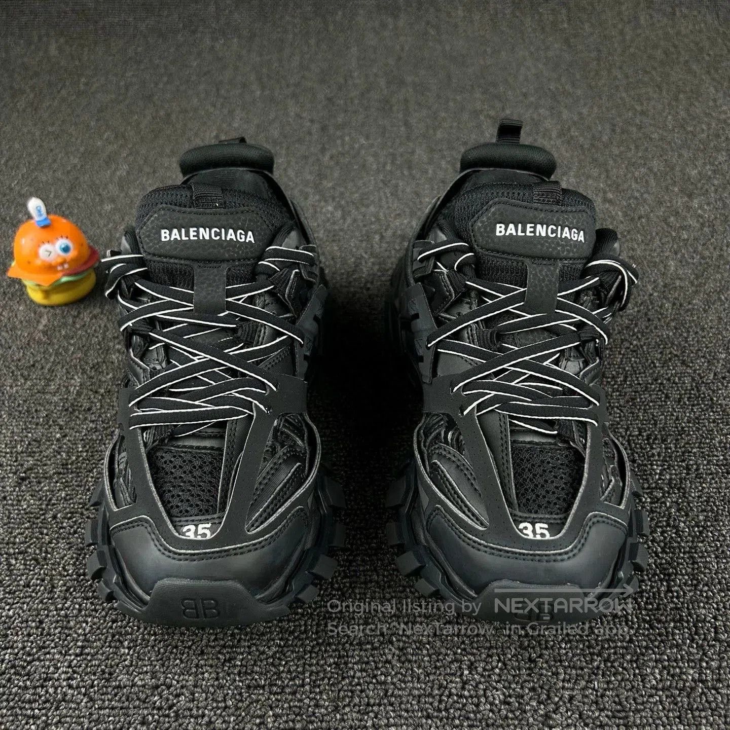 Balenciaga balenciaga black sports shoes for women. Size US 5 / IT 35 - 2 Thumbnail