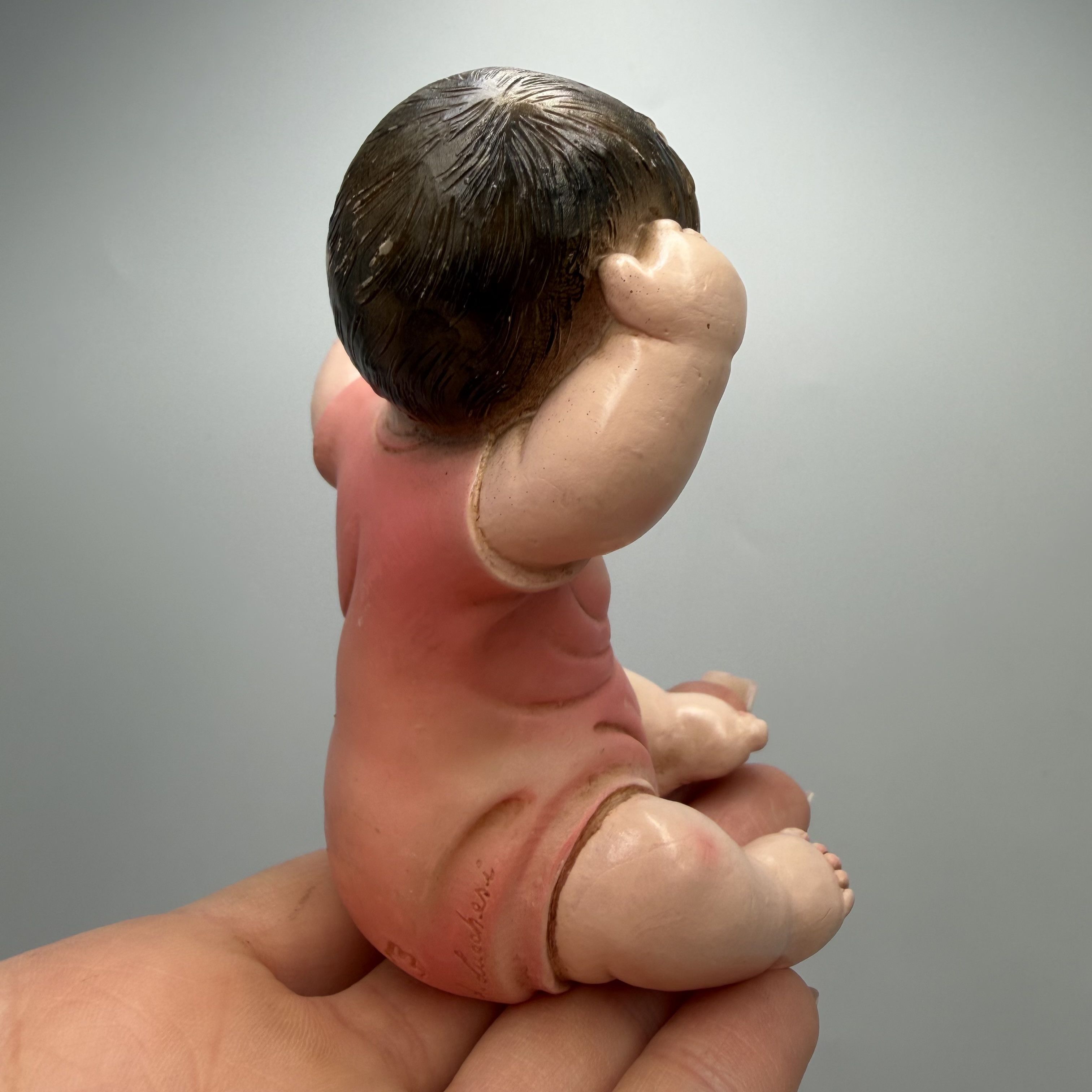 Vintage Vintage Baby Figurine A. Lucchesi Signed Hand Painted Size ONE SIZE - 6 Thumbnail