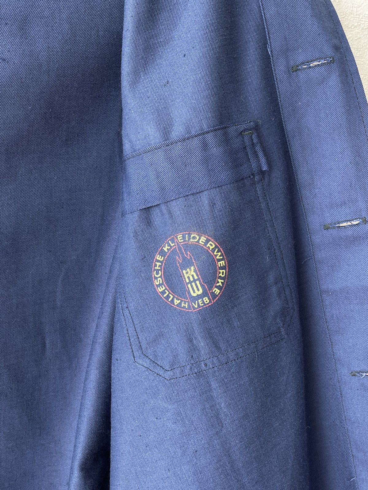 Le Laboureur Vintage 70s French Sanfor Chore Work Jacket Button Up Size US L / EU 52-54 / 3 - 7 Thumbnail