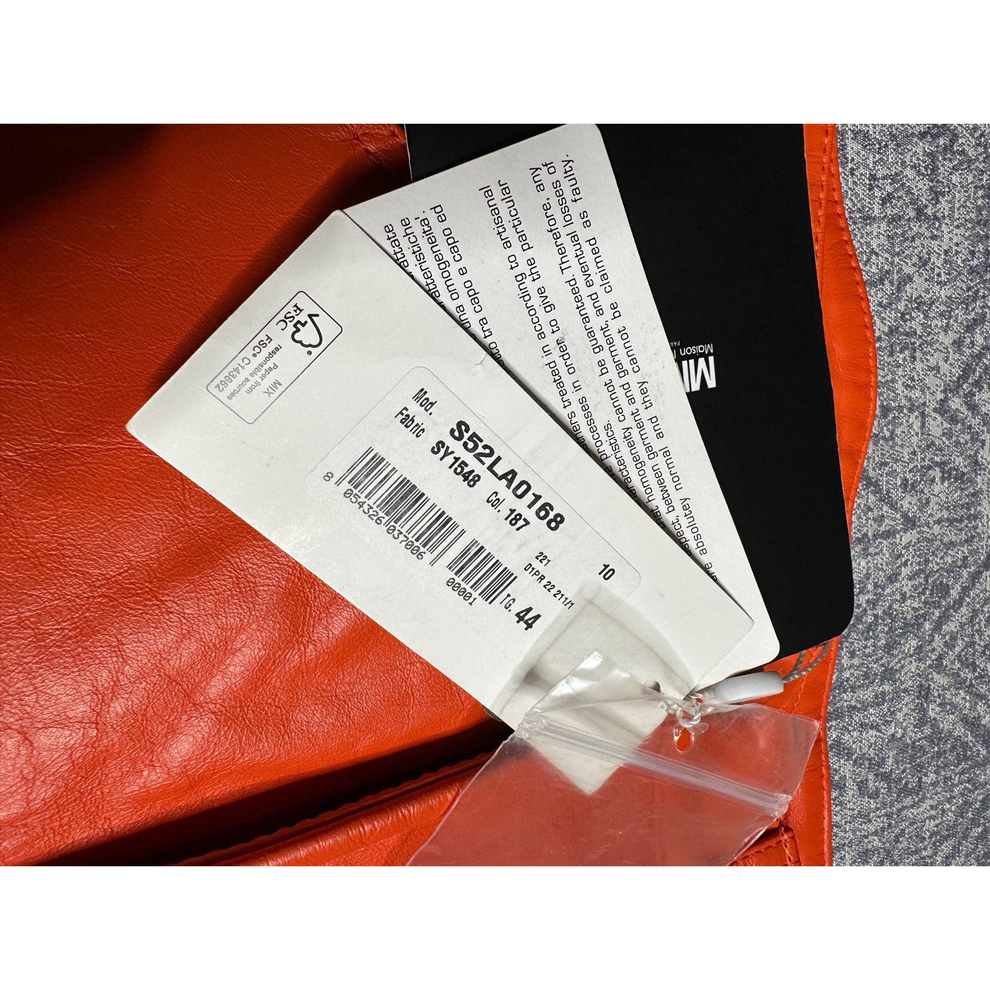 Maison Margiela MM6 22SS 5-Pocket Leather Pants Size 30" / US 8 / IT 44 - 3 Thumbnail