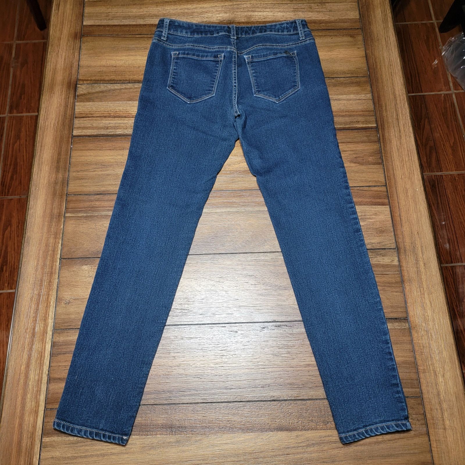 Vera Wang Vera Wang Simply Vera Dark Wash Straight Denim Jeans -Size 4 Size 27" / US 4 / IT 40 - 3 Thumbnail