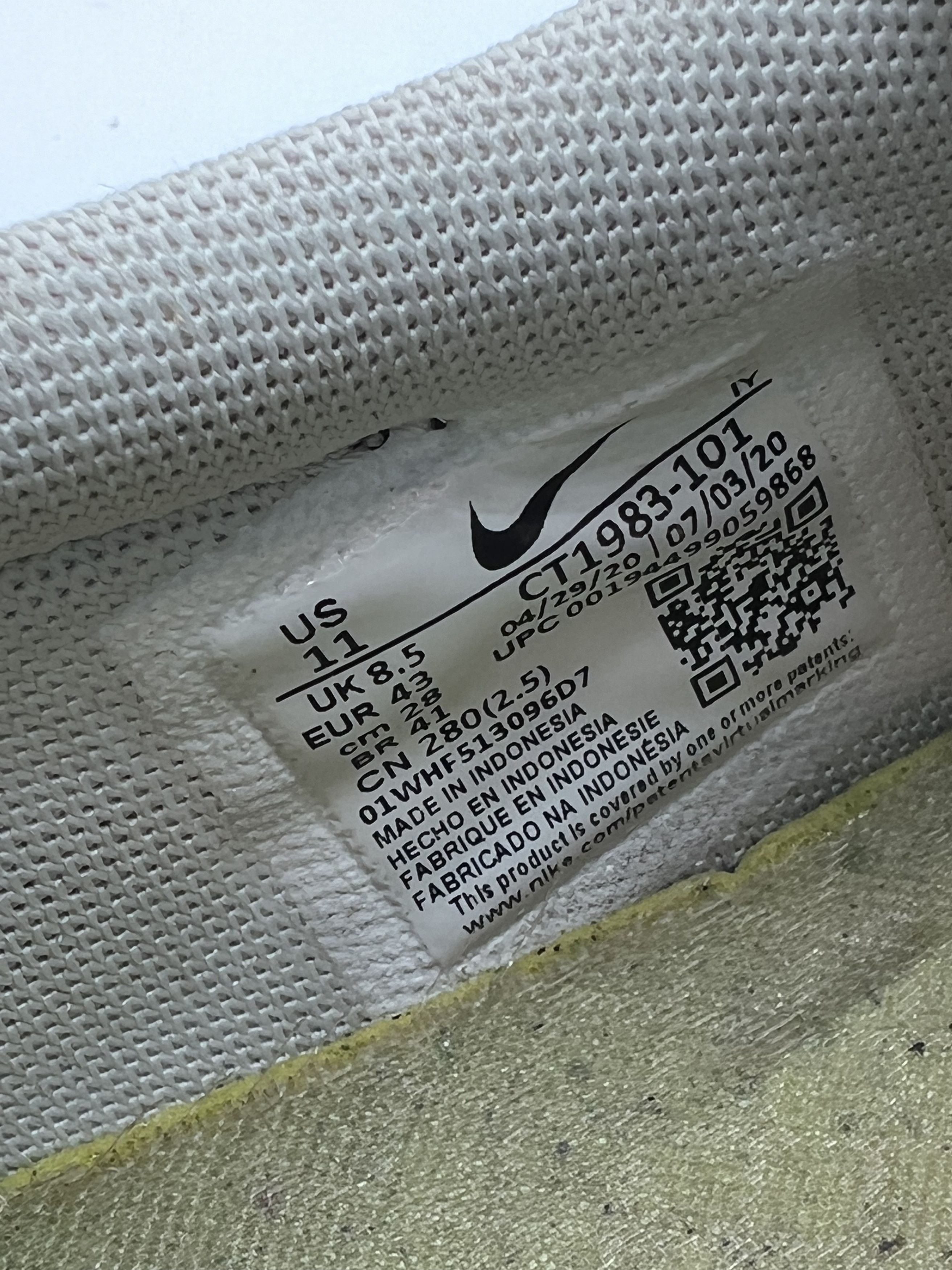 Nike Nike Waffle Racer Crater Black Bright Women 11 CT1983-101 Size US 11 / IT 41 - 7 Thumbnail