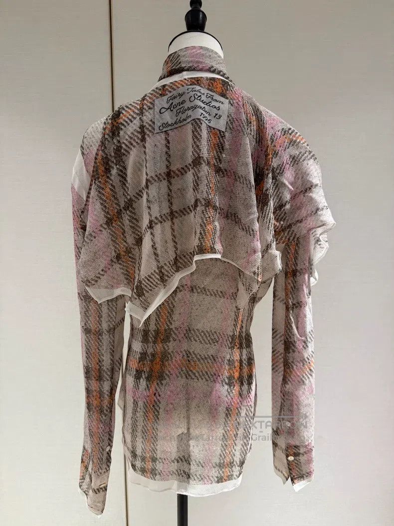 Acne Studios Acne Studios Ladies Printed Silk Shirt Size M / US 6-8 / IT 42-44 - 2 Thumbnail