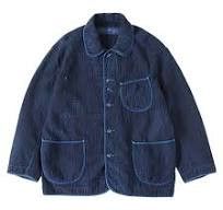 Porter Classic PORTER CLASSIC New Sashiko Light French Work Jacket Size US L / EU 52-54 / 3 - 6 Thumbnail