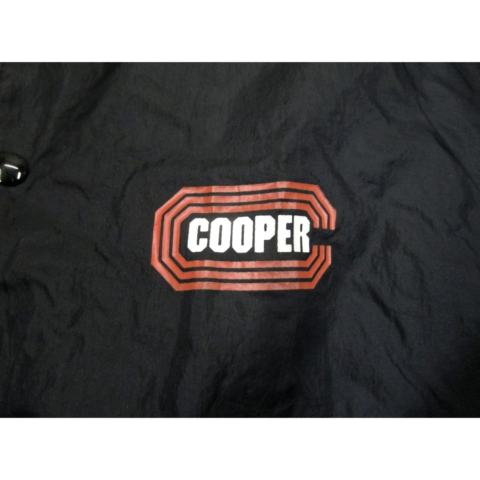 Logo 7 VINTAGE K-Products Jacket Mens XL Black Nylon Varsity USA Snap Front Size US XL / EU 56 / 4 - 3 Thumbnail