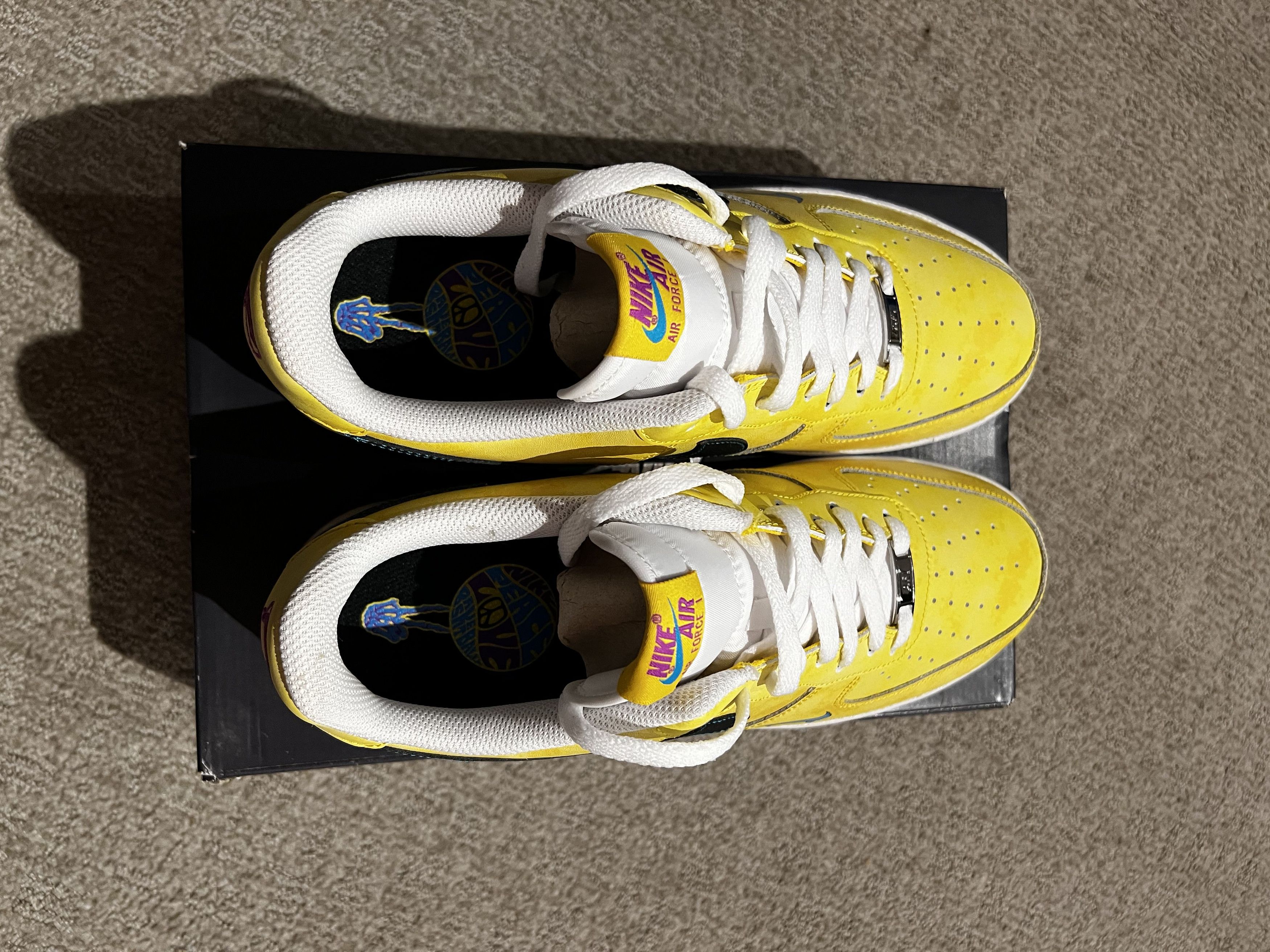 Nike Nike Air Force 1 Love Peace Basketball | Limited Release Size US 10.5 / EU 43-44 - 5 Thumbnail