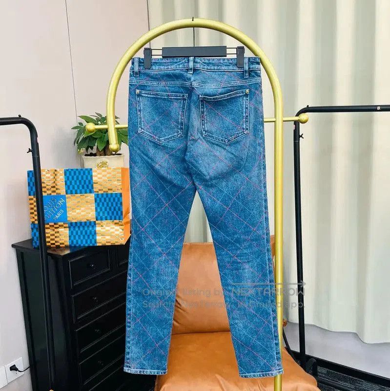 Chanel Chanel Blue Cotton Denim Pants Size S . Size 24" / US 00 / IT 34 - 2 Thumbnail