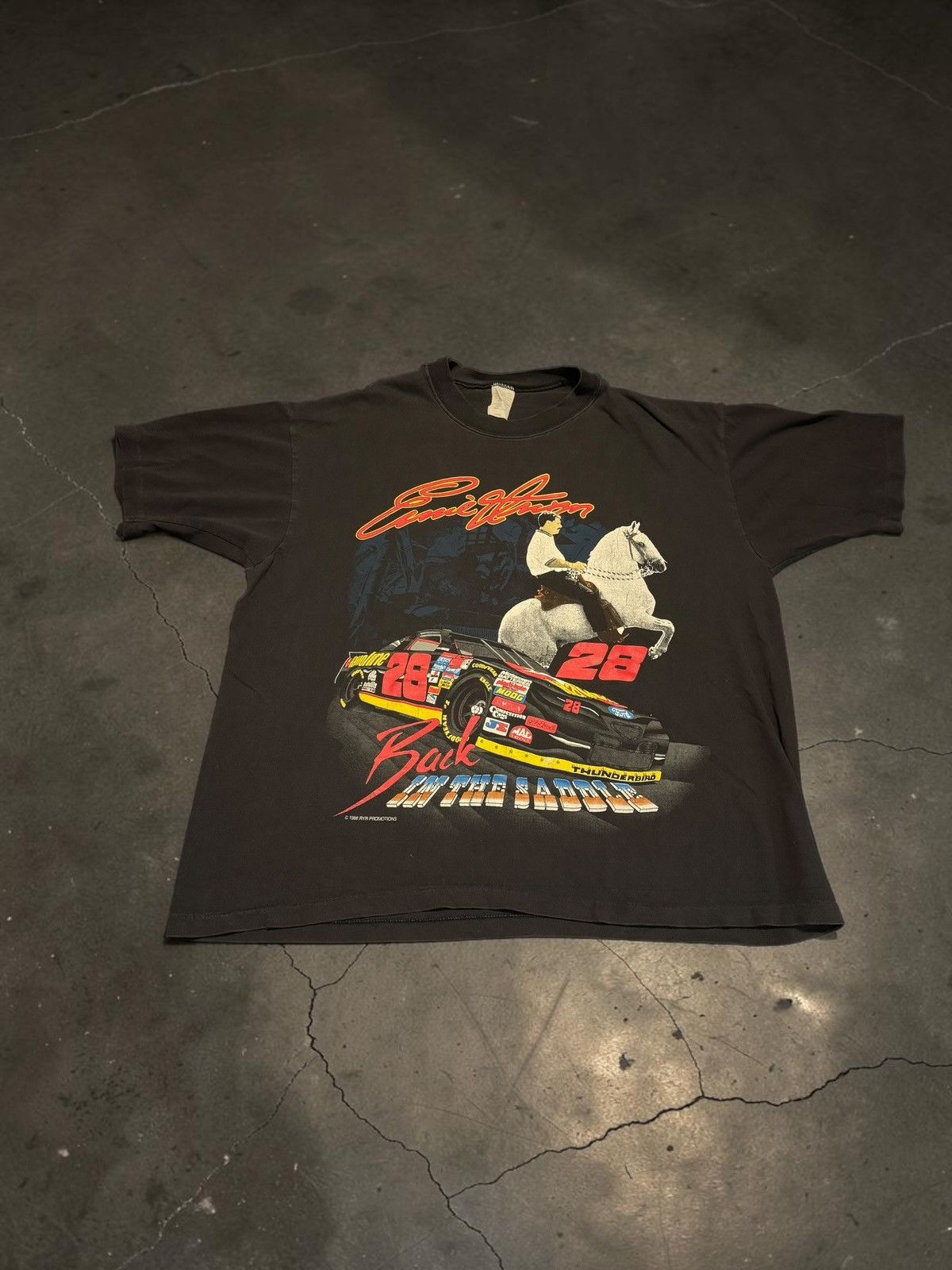 Other Vintage Nascar Single Stitch T-Shirt Size US XL / EU 56 / 4 - 1 Thumbnail