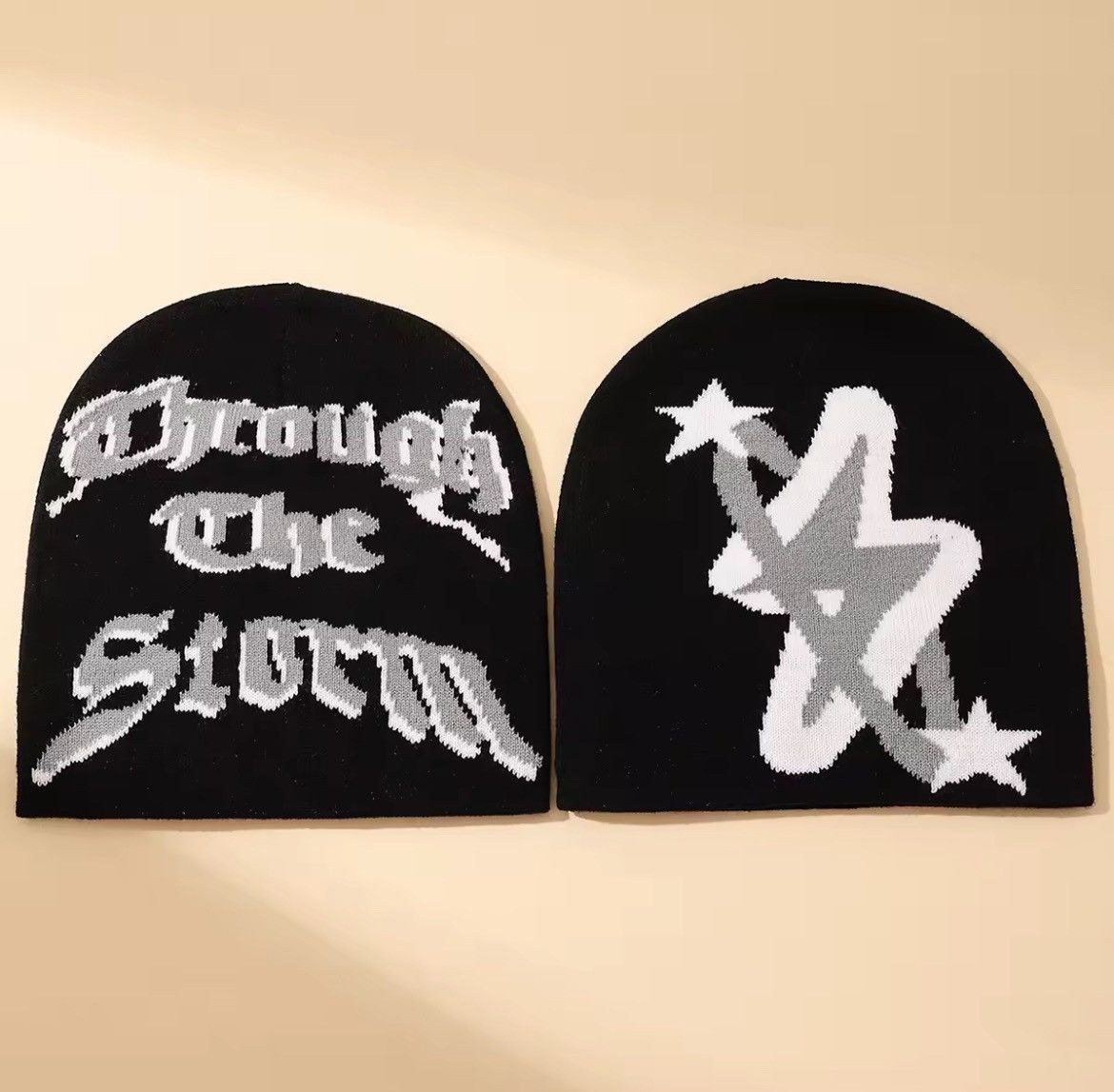 Japanese Brand Through The Storm Beanie Size ONE SIZE - 1 Preview